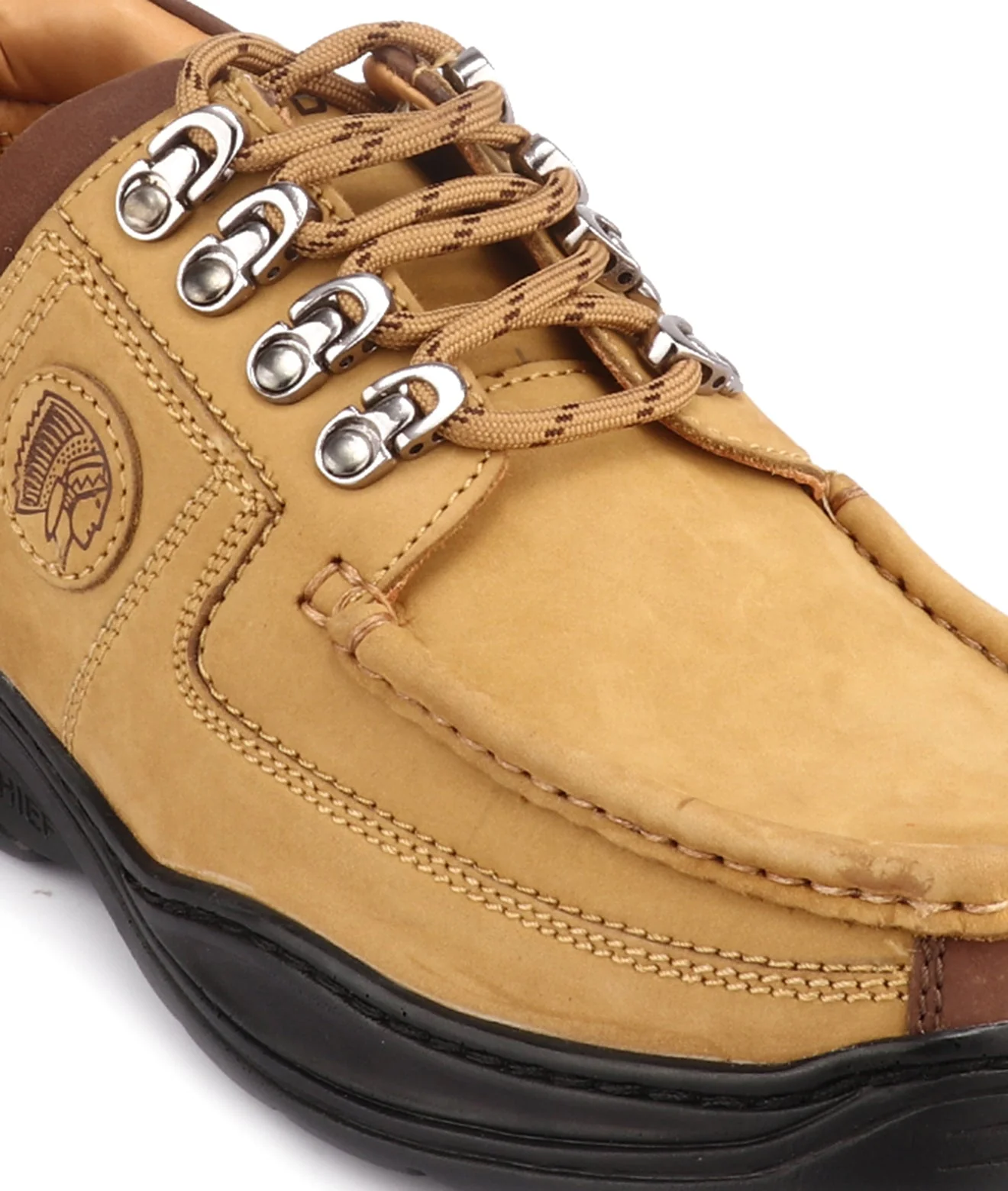 Red Chief Camel Derby Casual Shoes for Men RCA1200 004 - Image 6