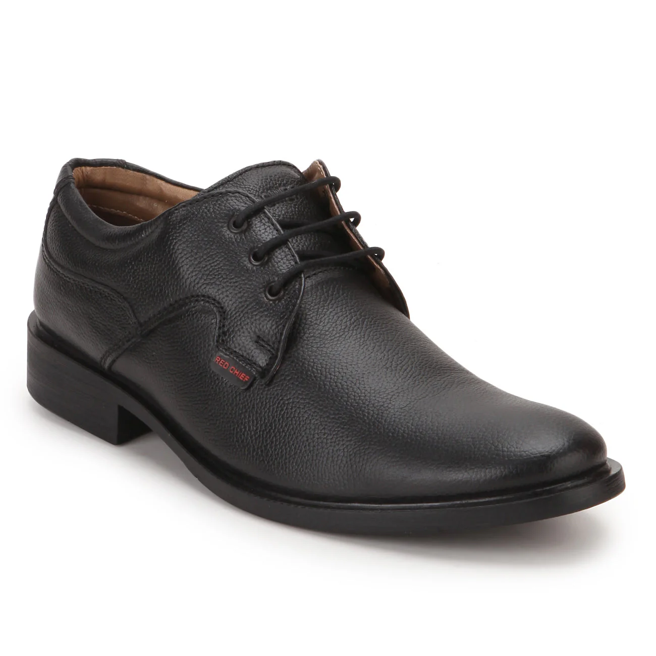 Red Chief Black formal Derby shoes for Men RCA2282 001 - Image 7