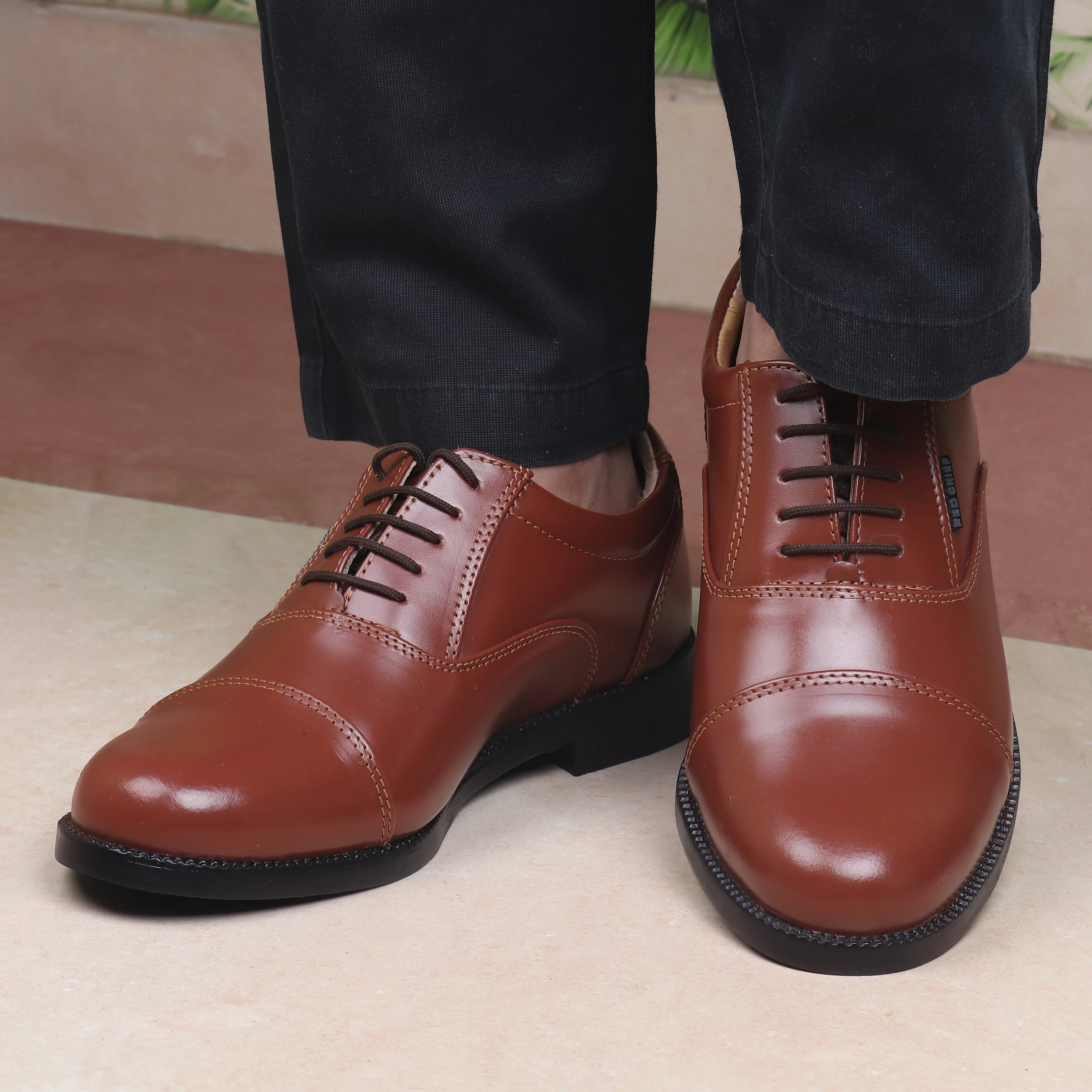Red Chief Tan Formal Shoes for Men RC0959L 006 - Image 2