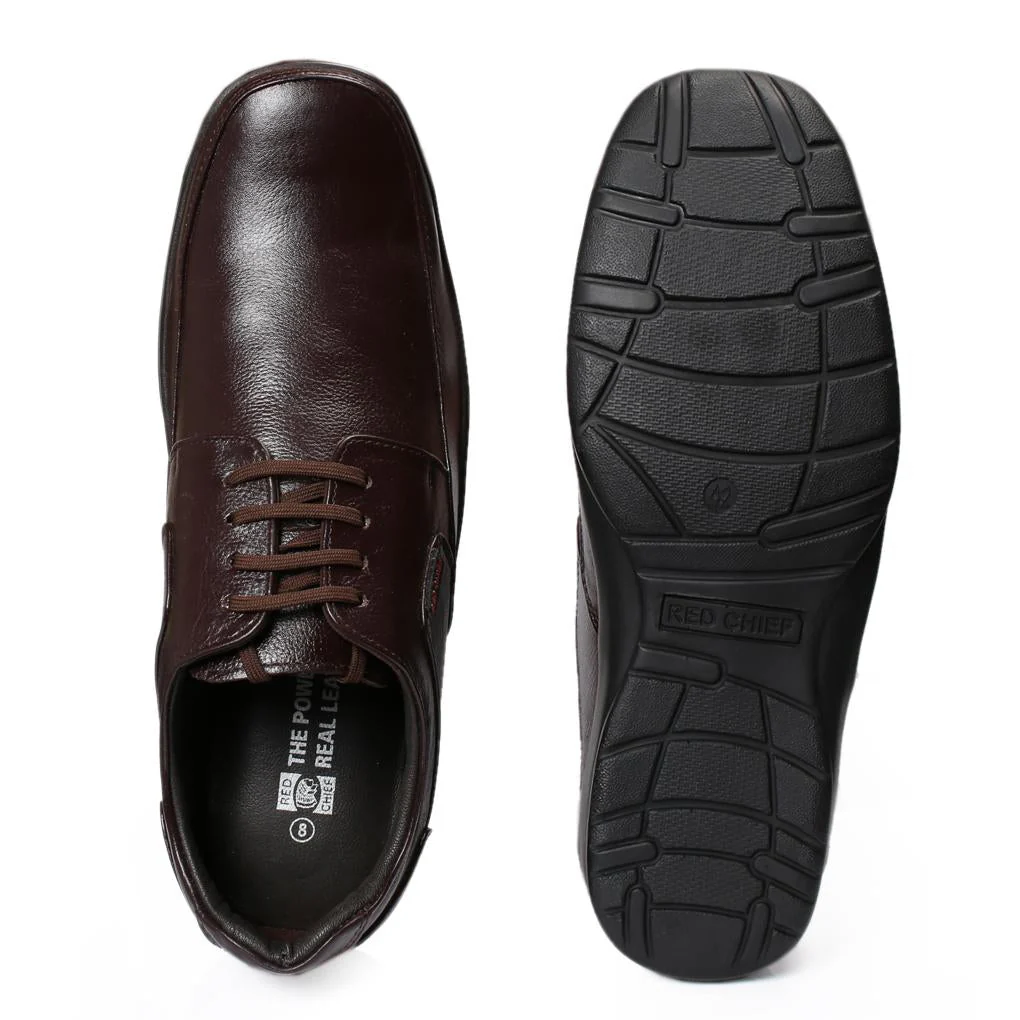 Red Chief Brown Formal Shoes for Men RC1090 003 - Image 5