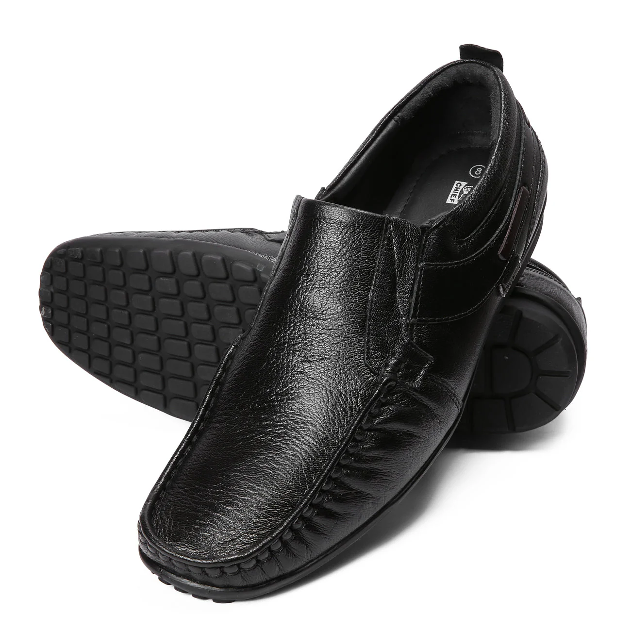 Red Chief Black Formal Shoes for Men RC1188 001 - Image 10