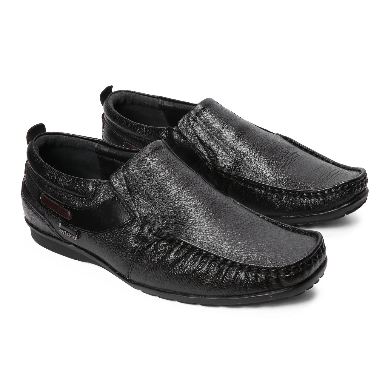 Red Chief Black Formal Shoes for Men RC1188 001 - Image 3