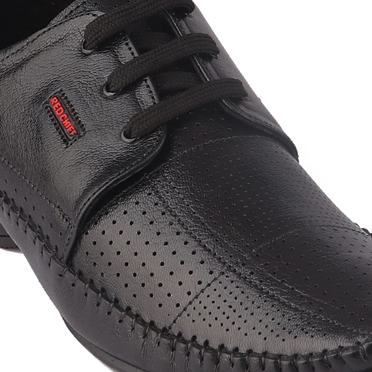Red Chief Black Formal Shoes for Men RC1340A 001 - Image 8