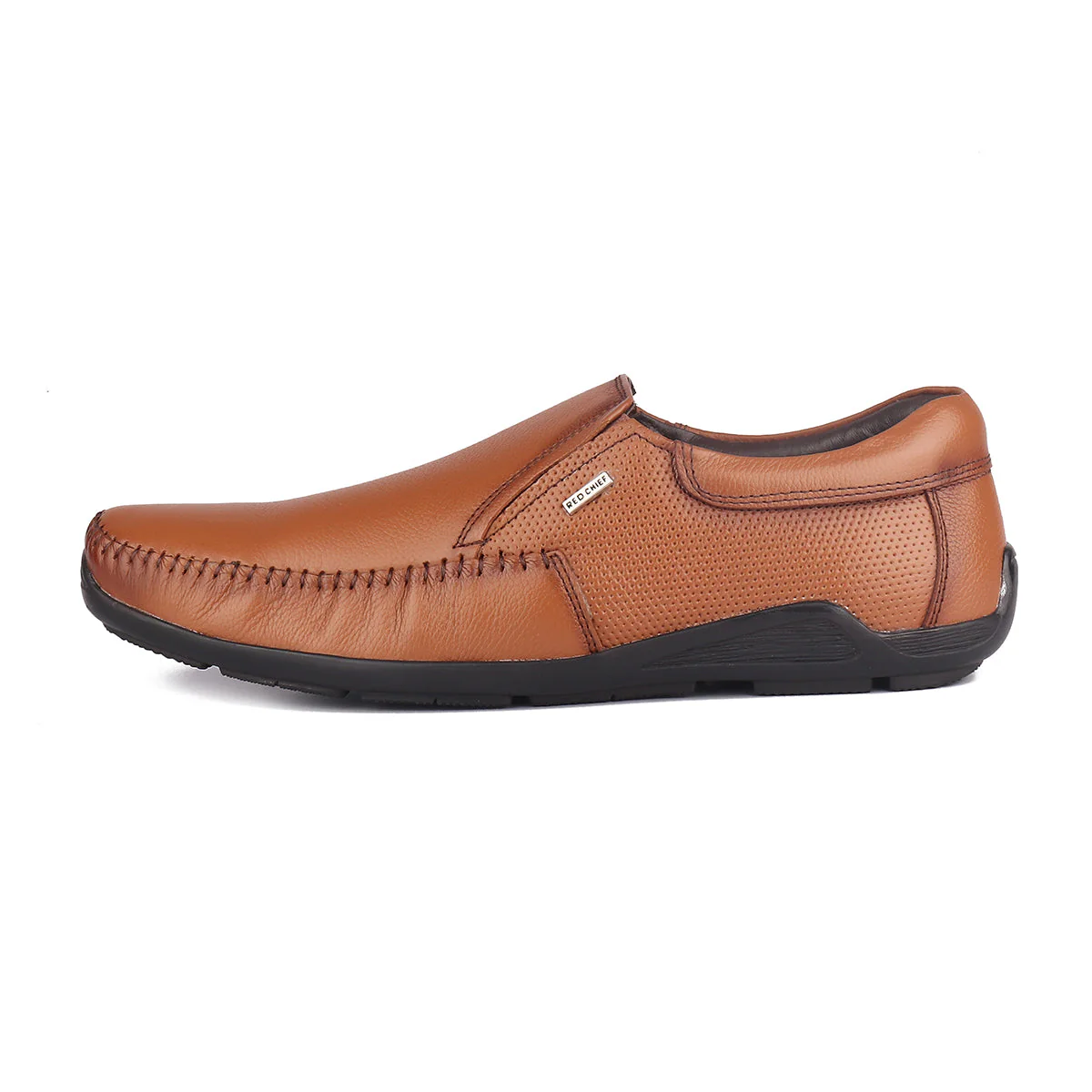 Red Chief Tan Formal Shoes for Men RC1812 006 - Image 3