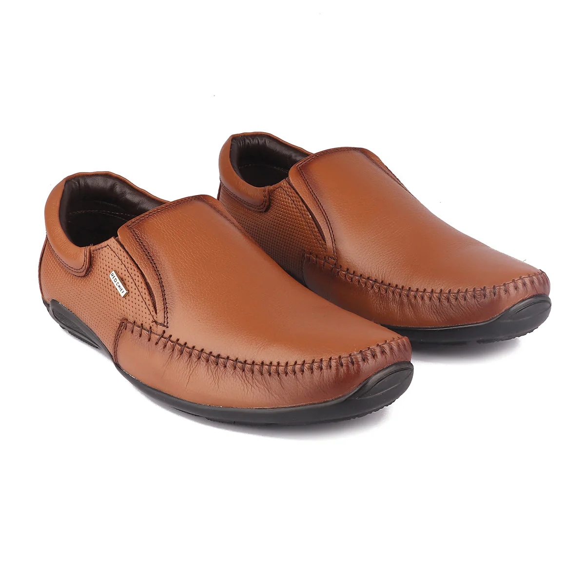 Red Chief Tan Formal Shoes for Men RC1812 006 - Image 4