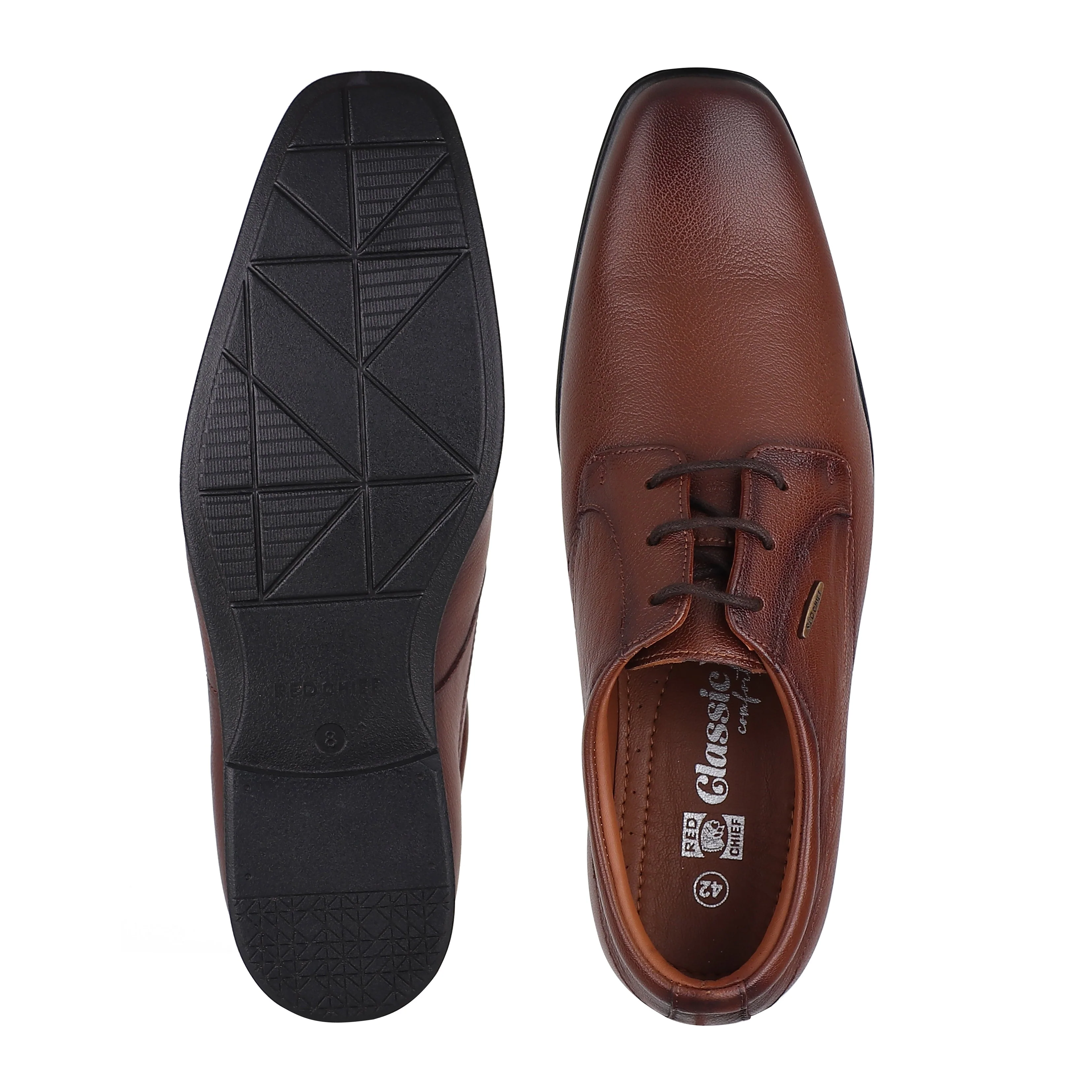 Red Chief Tan Formal Shoes for Men RC1998FS 006 - Image 9
