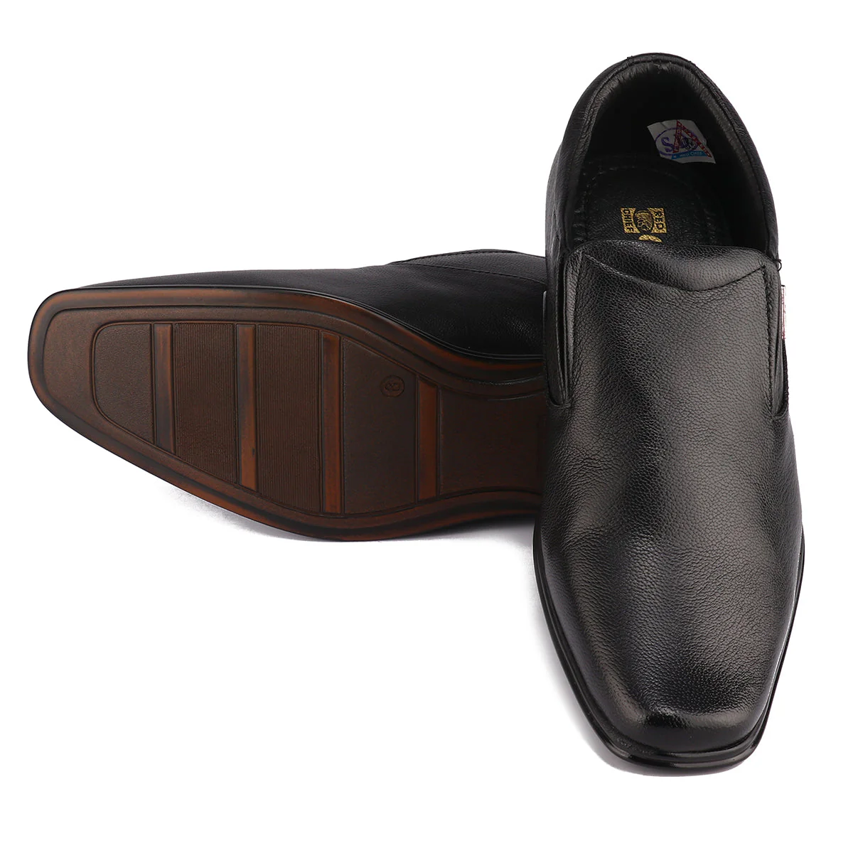 Red Chief Black Formal Shoes for Men RC1999 001 - Image 9
