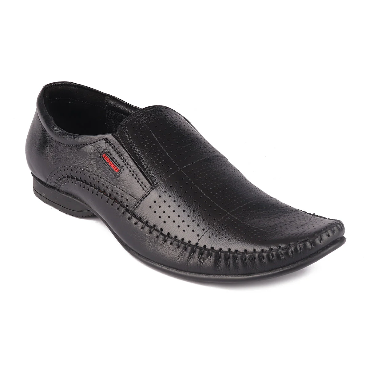 Red Chief Black Formal Shoes for Men RC3420 001 - Image 6