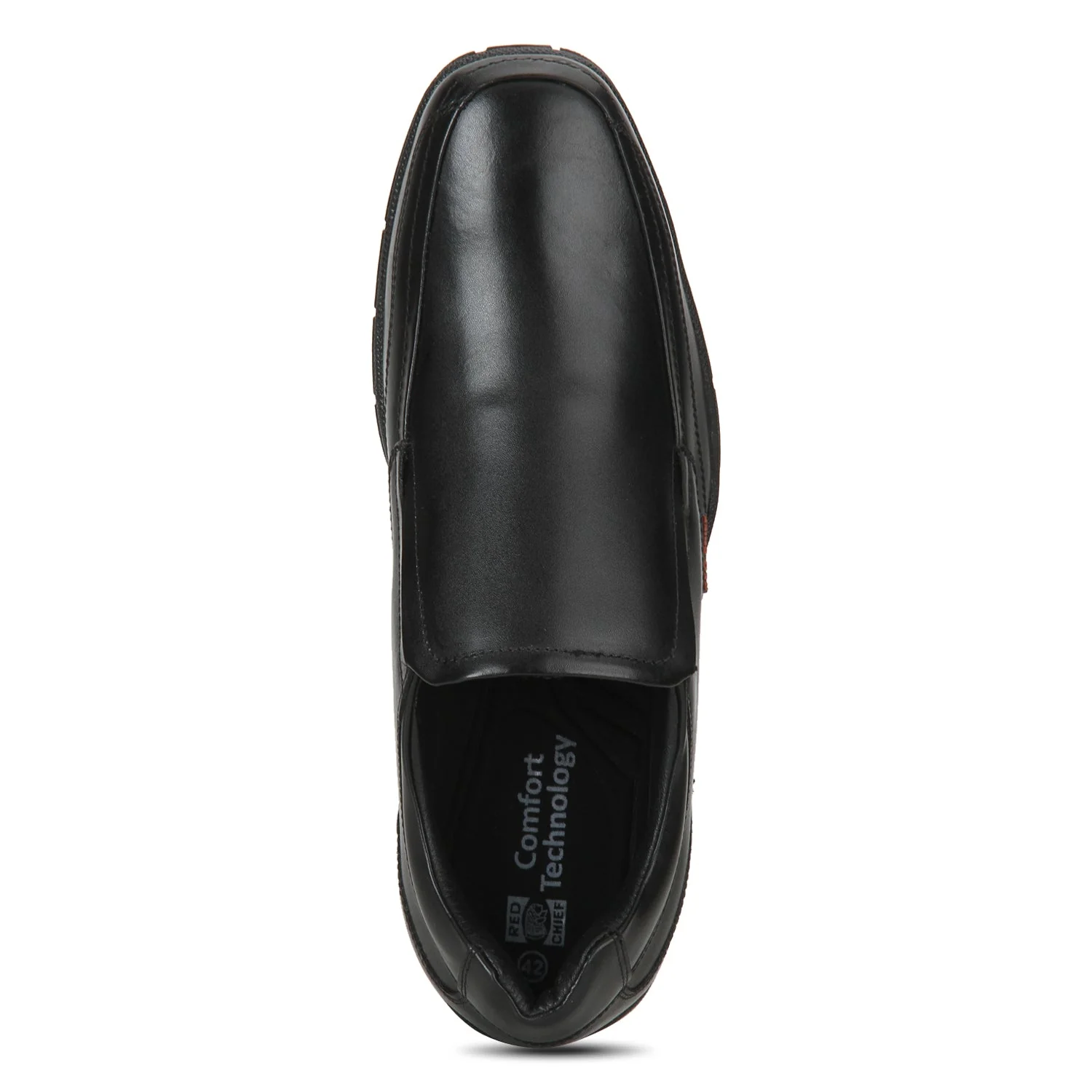 Red Chief Black Formal Shoes for Men RC3453 001 - Image 3