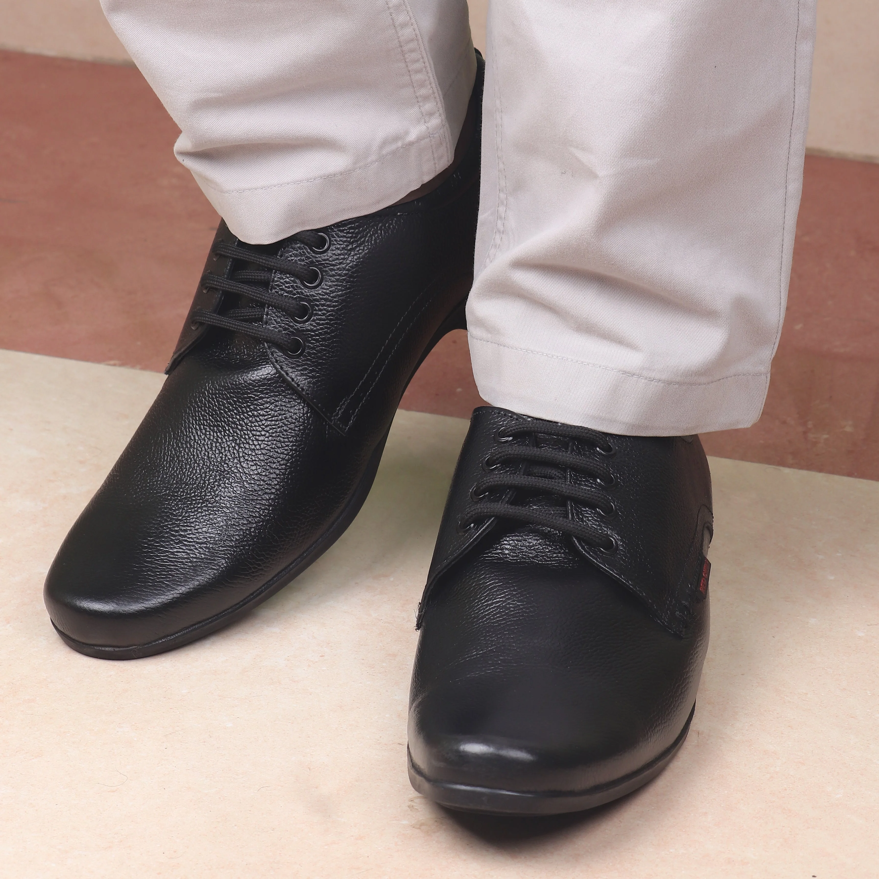 Red Chief Black Formal Shoes for Men RC3455 001 - Image 9
