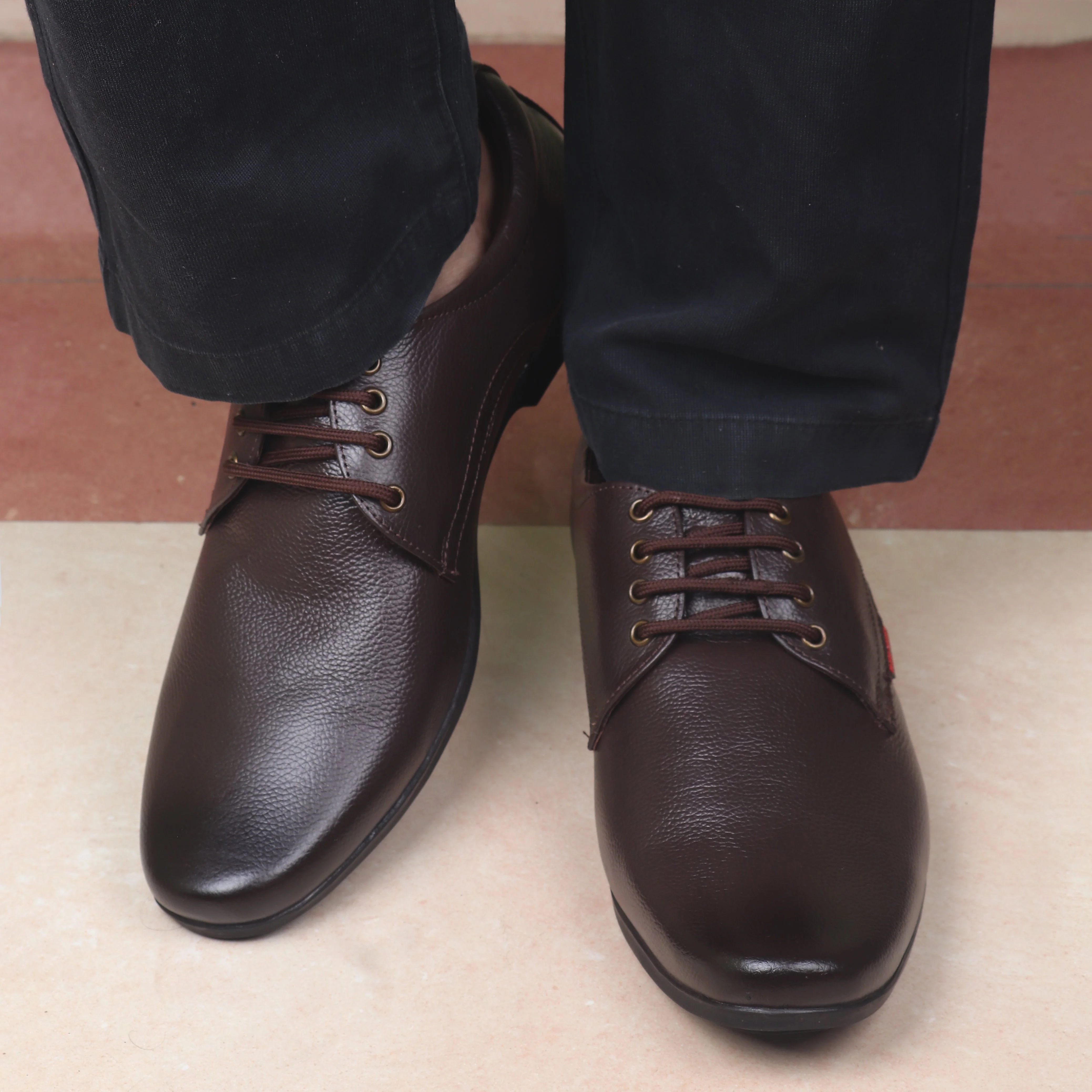 Red Chief Brown Formal Shoes for Men RC3455 003 - Image 9