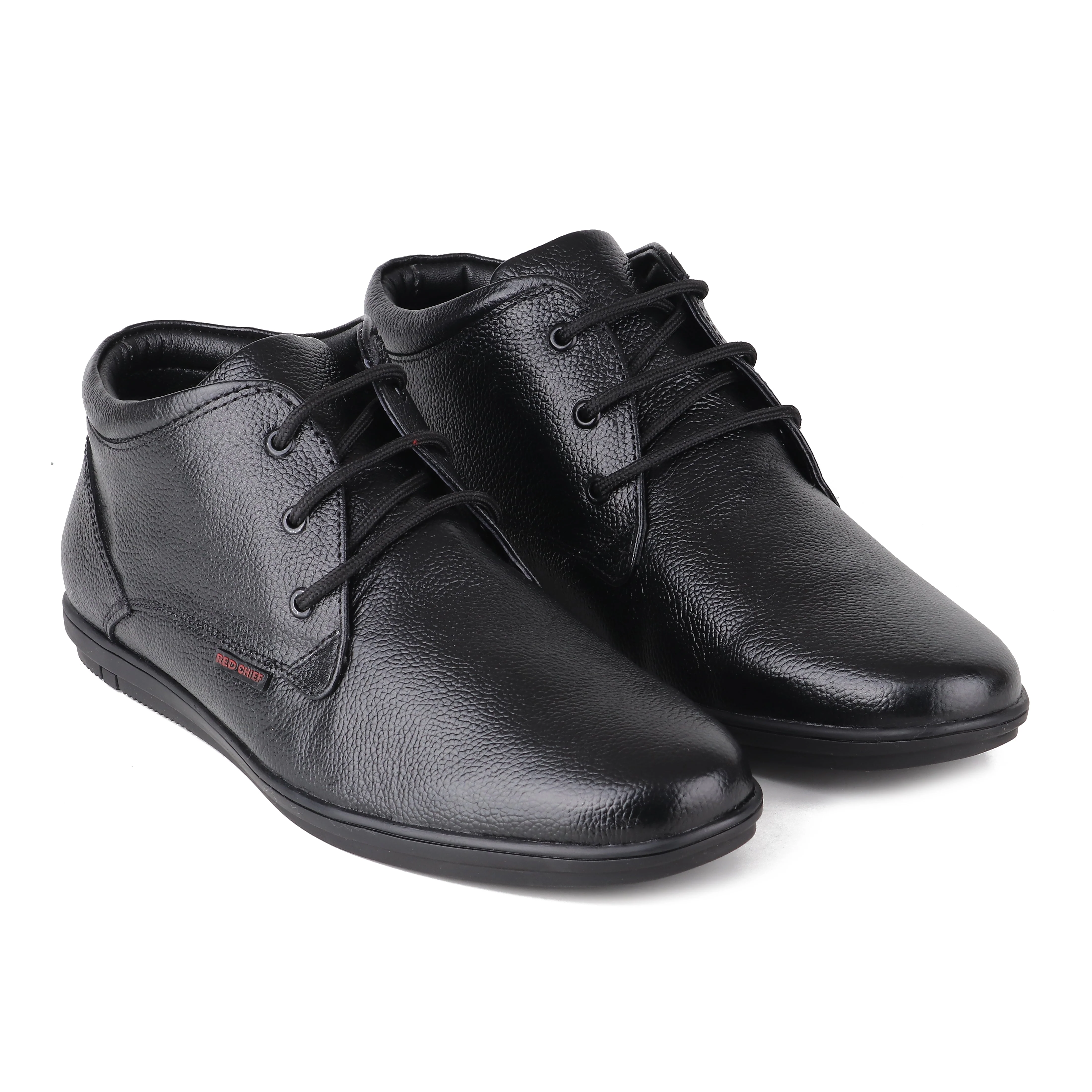 Red Chief Black Formal Shoes for Men RC3467 001 - Image 4