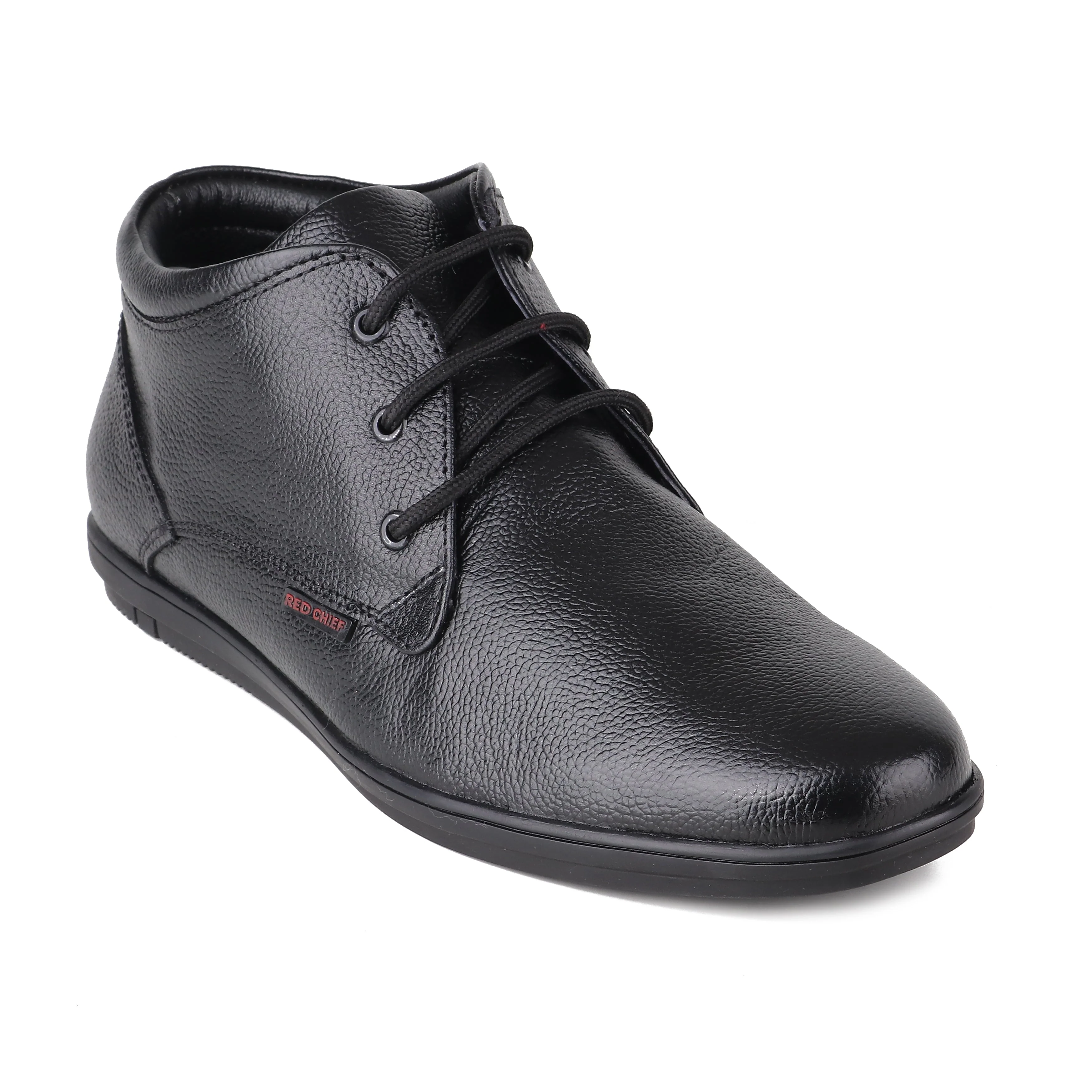 Red Chief Black Formal Shoes for Men RC3467 001 - Image 6
