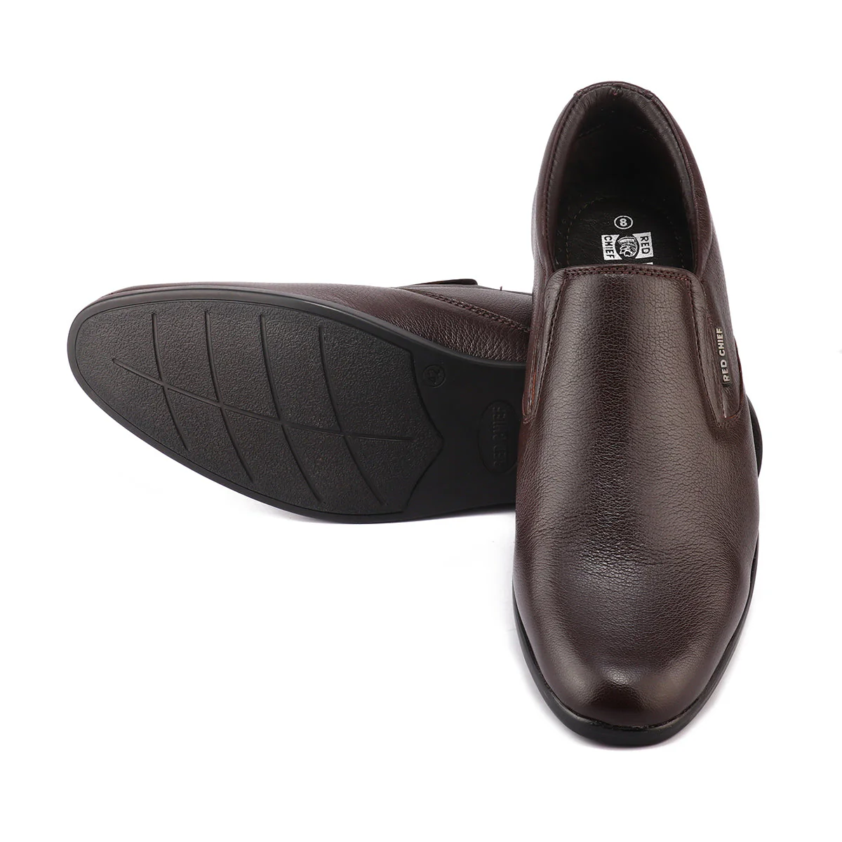 Red Chief Brown Formal Shoes for Men RC3497 003 - Image 8