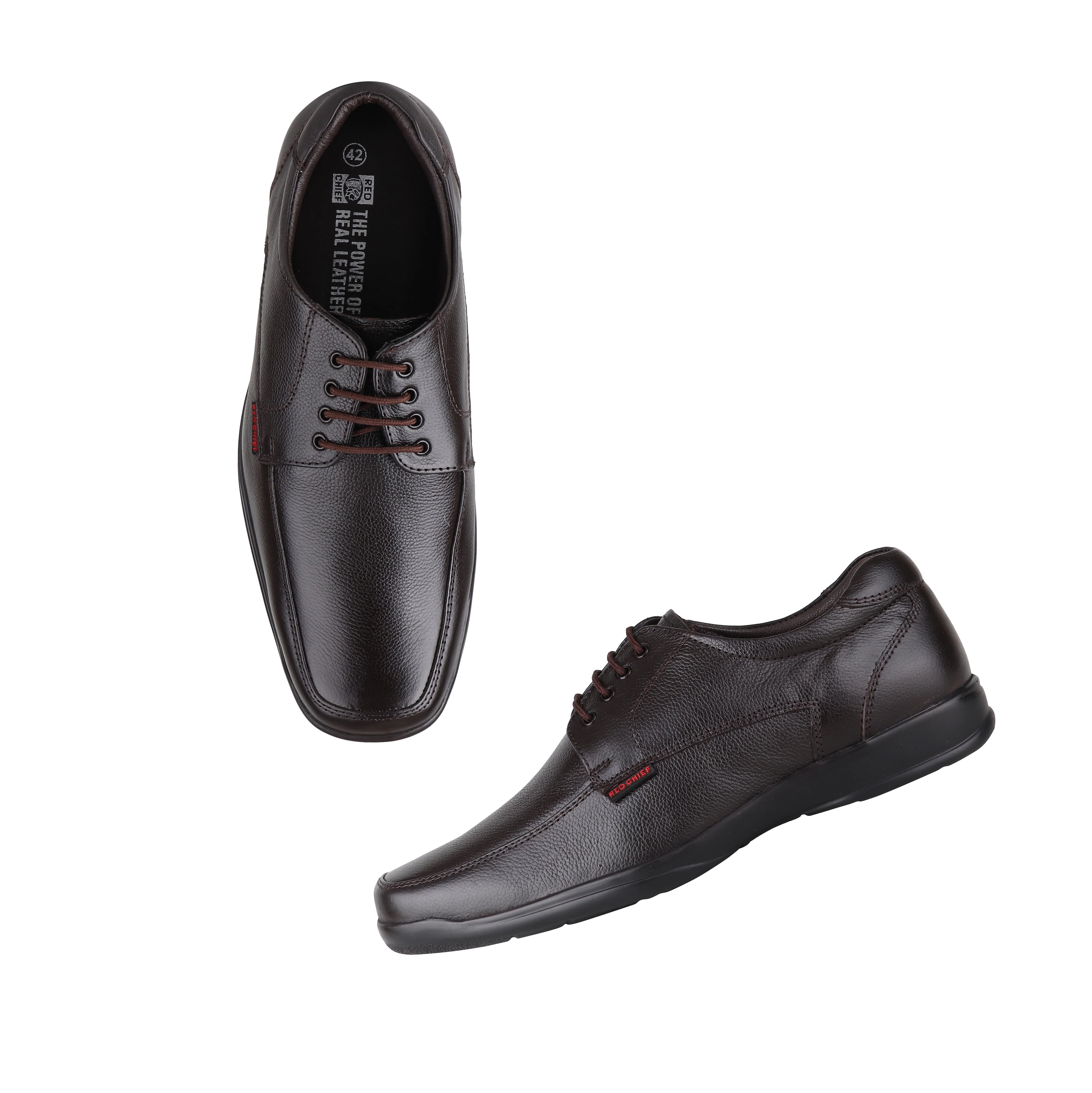 Red Chief Brown Formal Shoes for Men RC3499 003 - Image 2