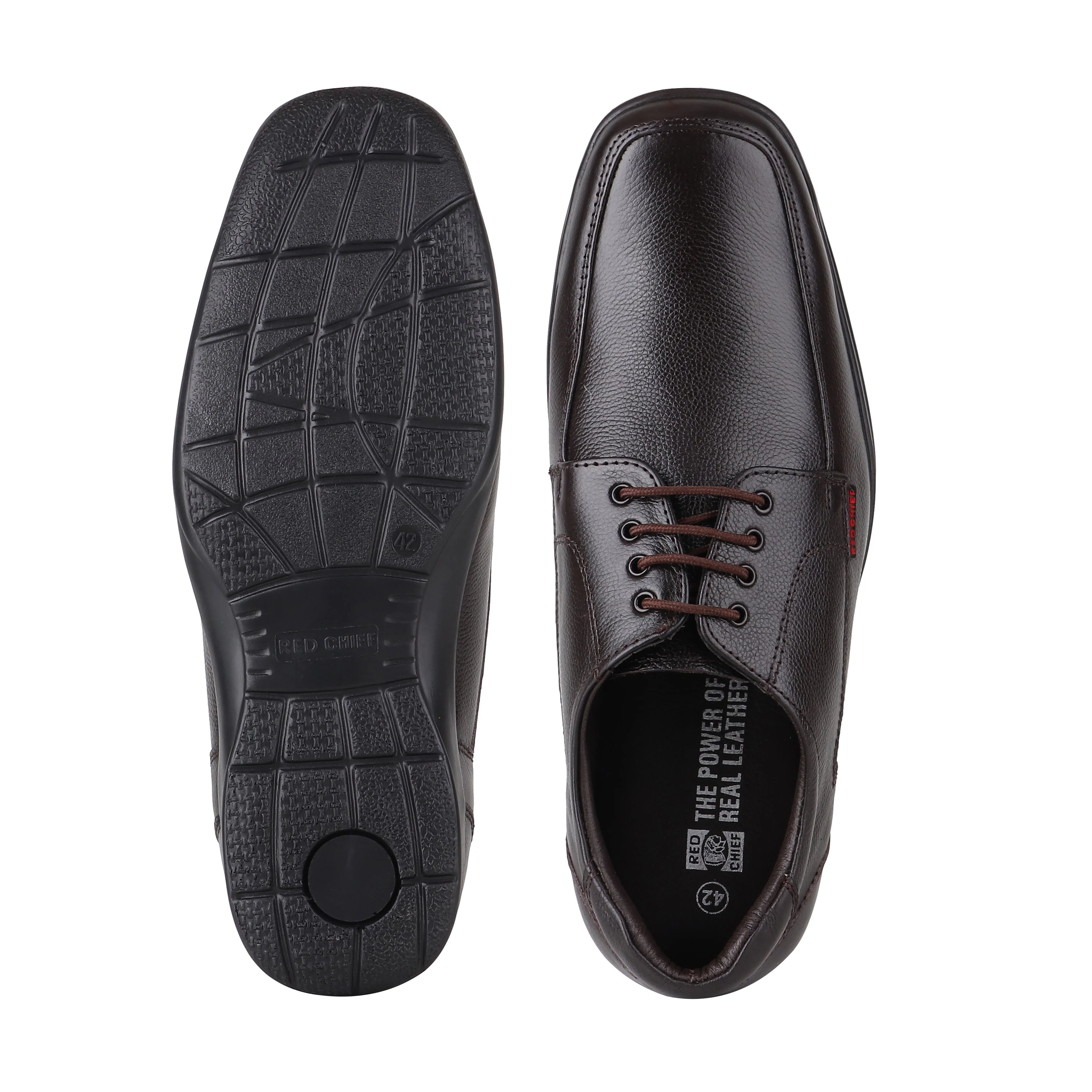 Red Chief Brown Formal Shoes for Men RC3499 003 - Image 8