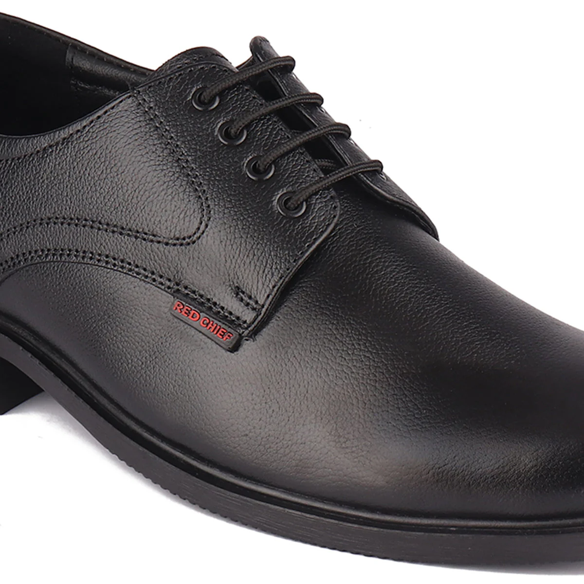 Red Chief Black Formal Shoes for Men RC3501 001 - Image 7