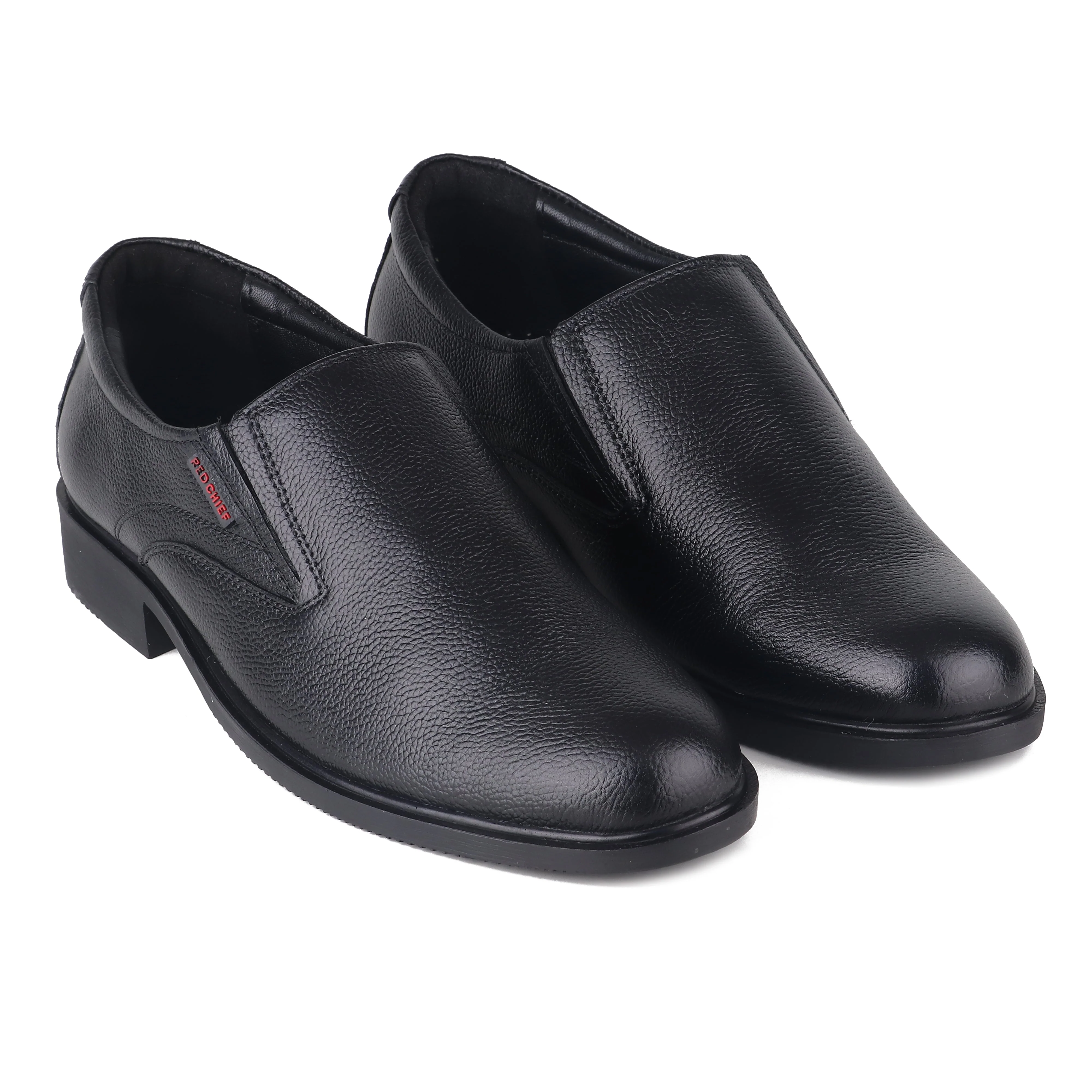 Red Chief Black Formal Shoes for Men RC3502 001 - Image 4