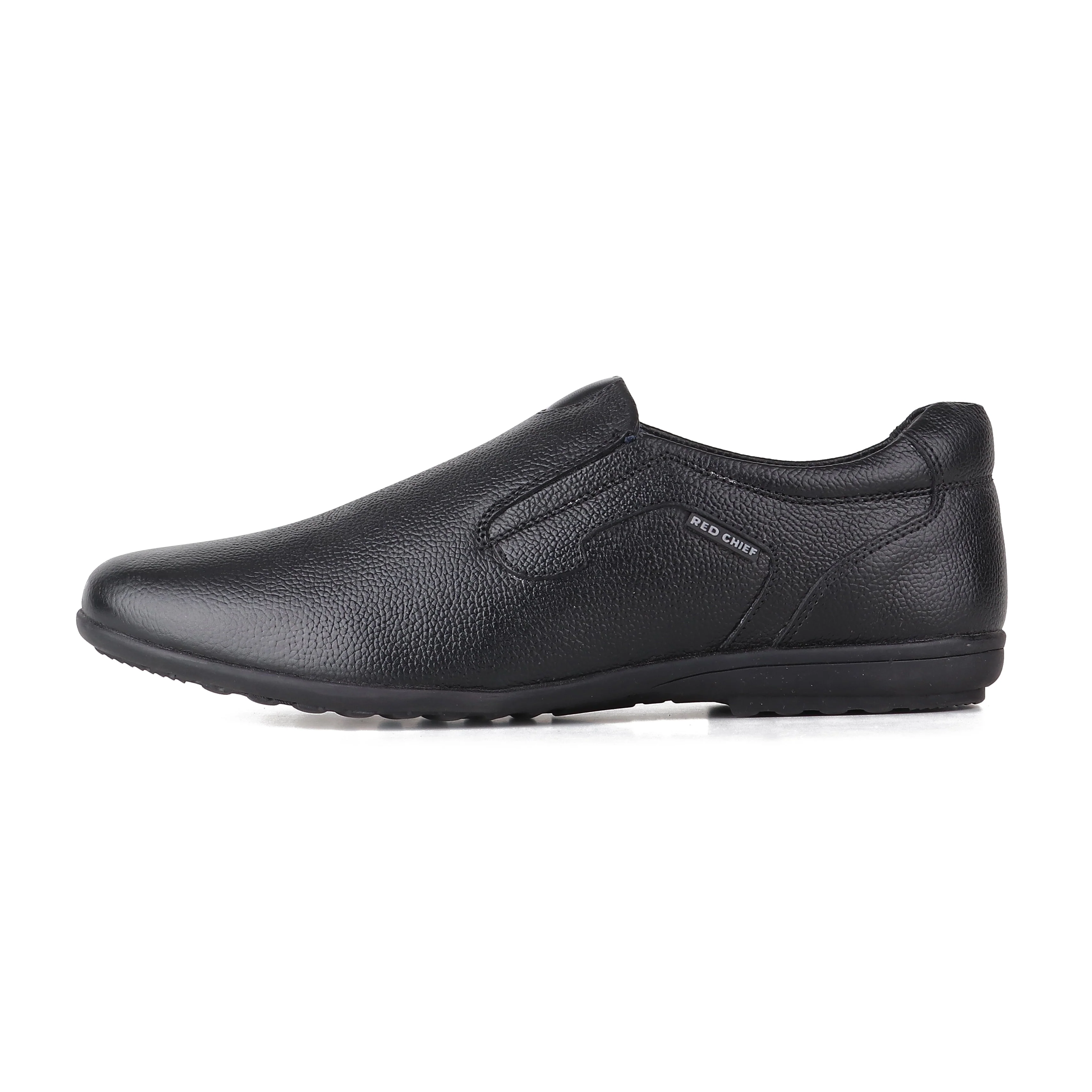 Red Chief Black Formal Shoes for Men RC3512 001 - Image 3