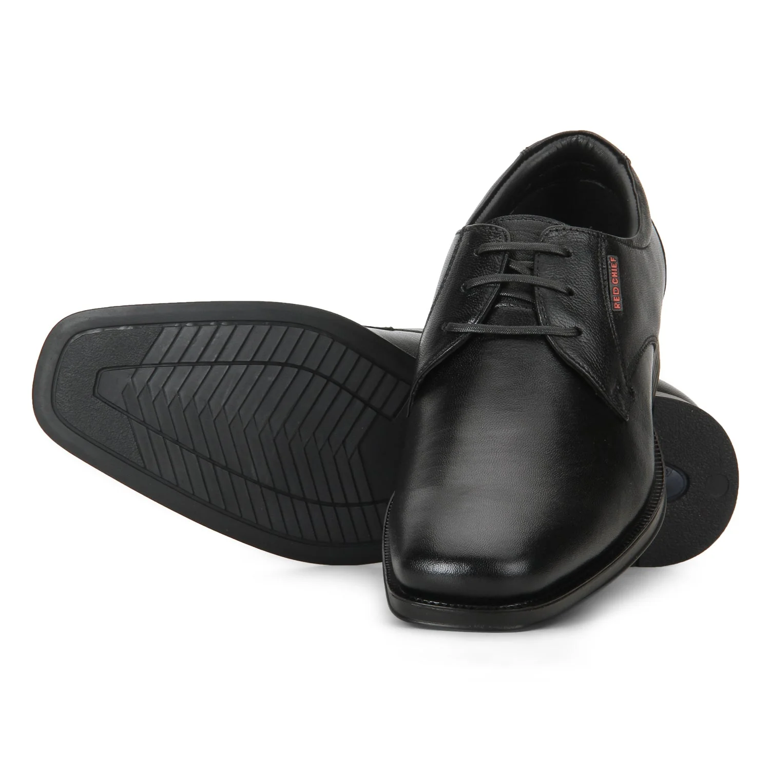 Red Chief Black Formal Shoes for Men RC3527 001 - Image 4