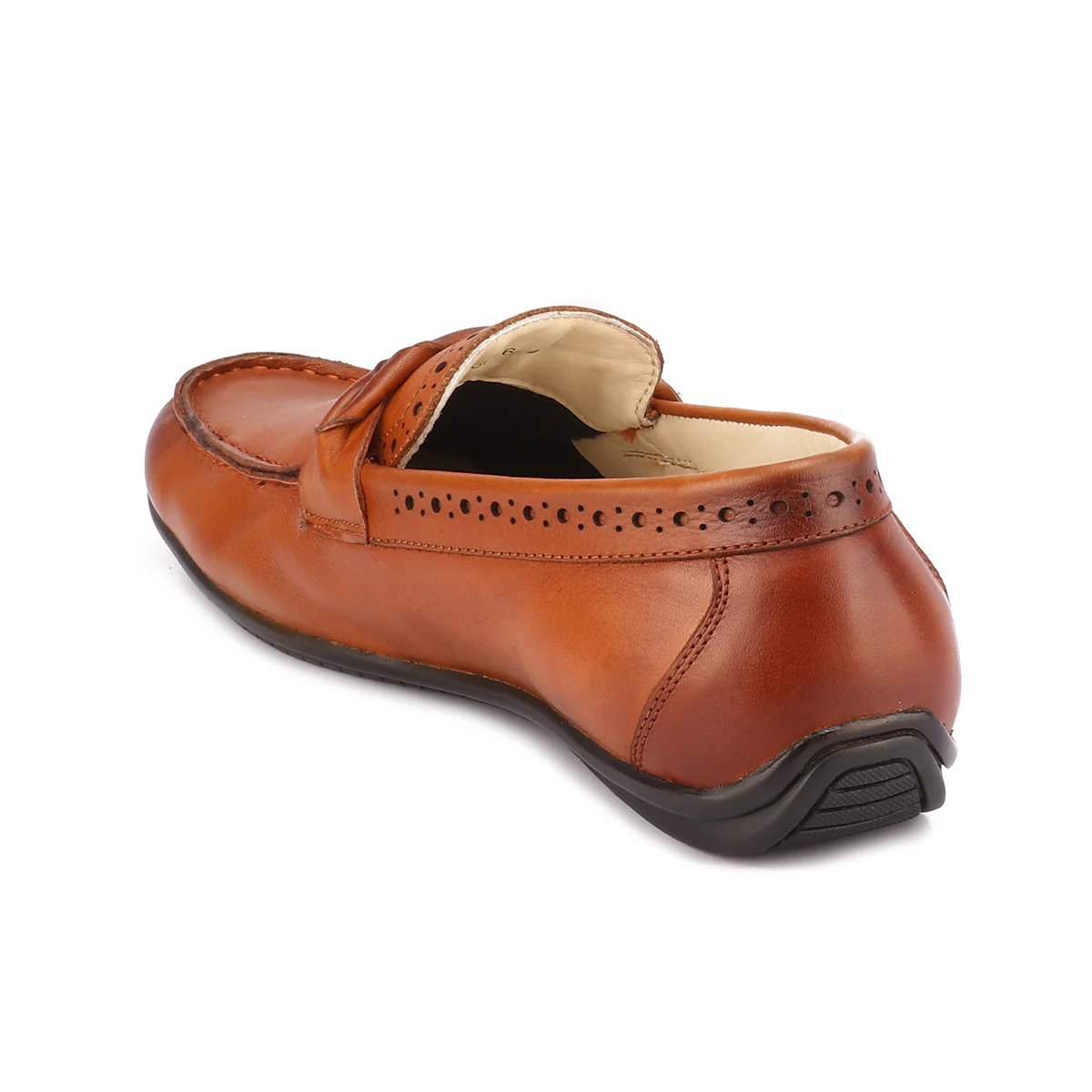 Red Chief Tan Formal Loafer Shoes for Men RC3616 006 - Image 6