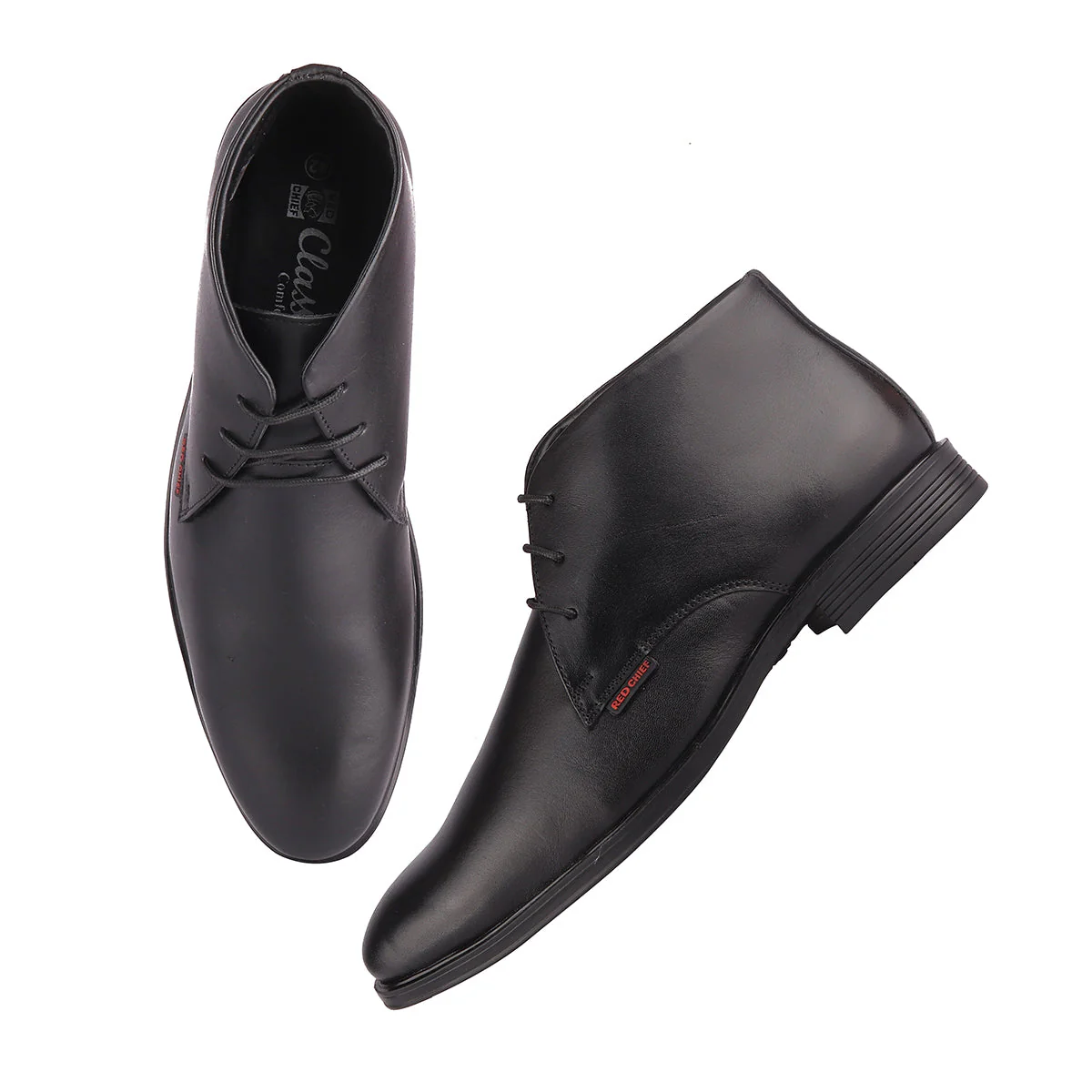 Red Chief Black Formal Shoes for Men RC3748 001 - Image 2