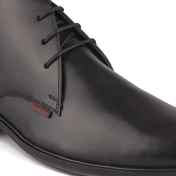 Red Chief Black Formal Shoes for Men RC3748 001 - Image 7
