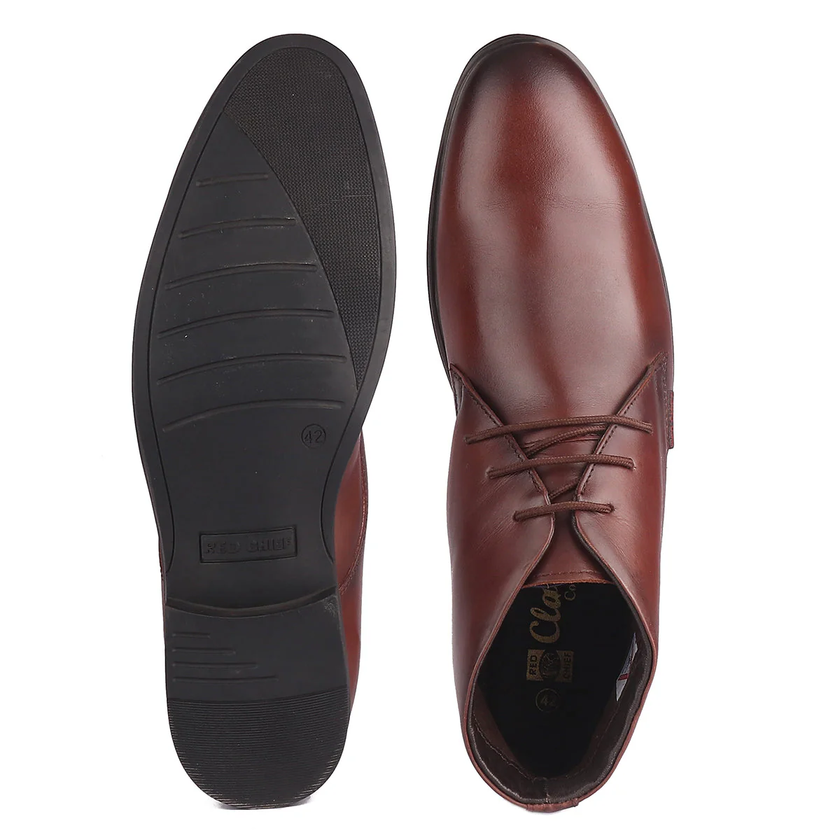 Red Chief Brown Formal Shoes for Men RC3748 003 - Image 8