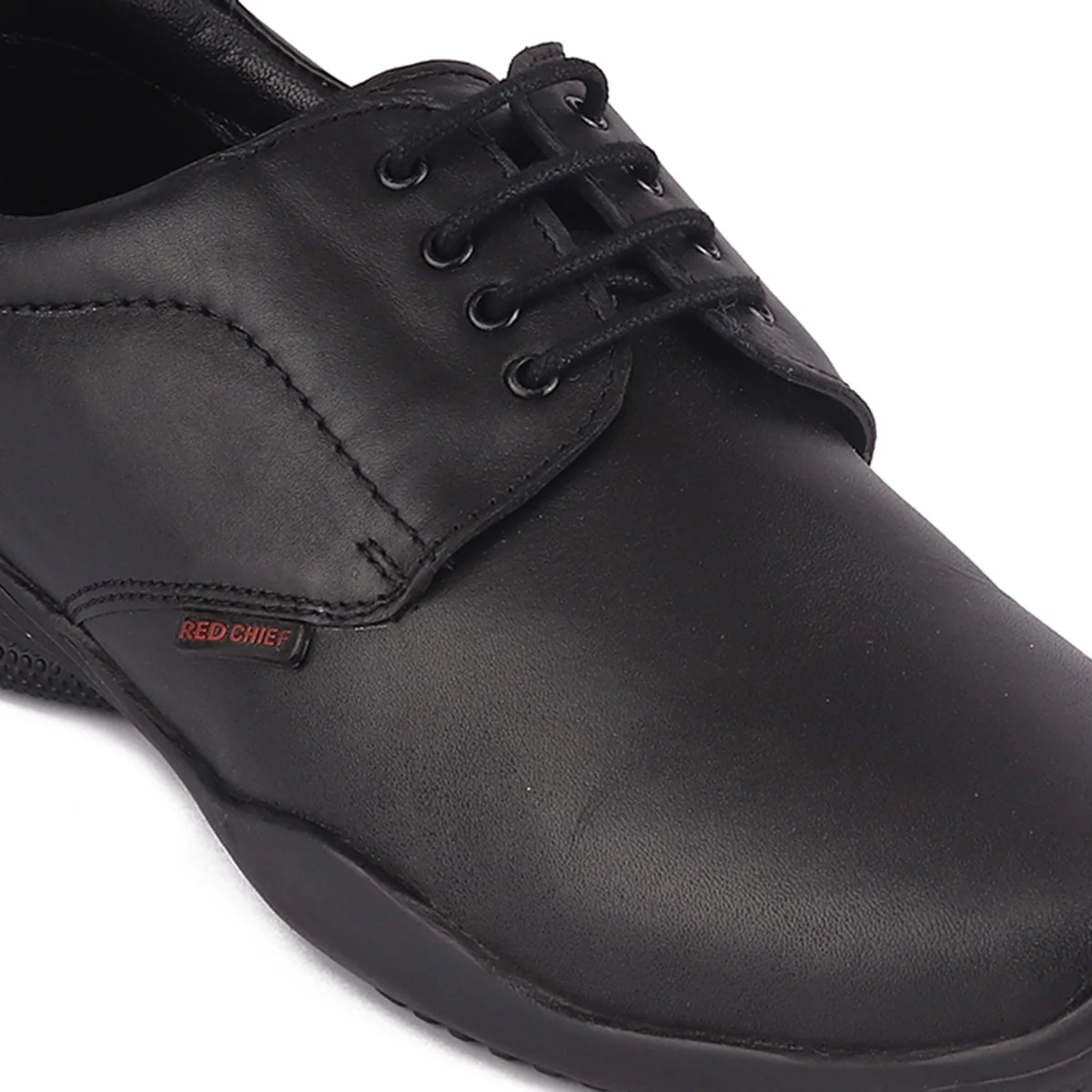 Red Chief Black Formal Shoes for Men RC3810 001 - Image 7