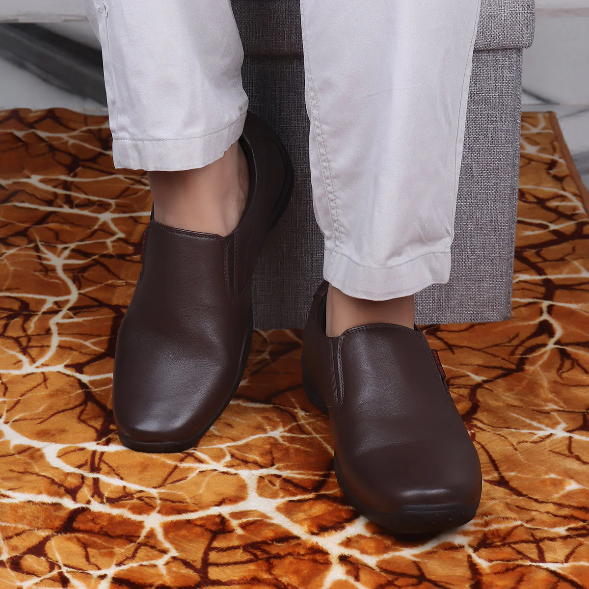 Red Chief Brown Formal Shoes for Men RC3812 003 - Image 9