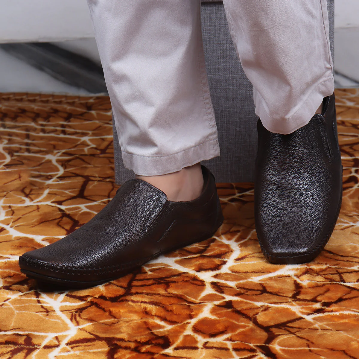Red Chief Brown Formal Shoes for Men RC3817 003 - Image 9