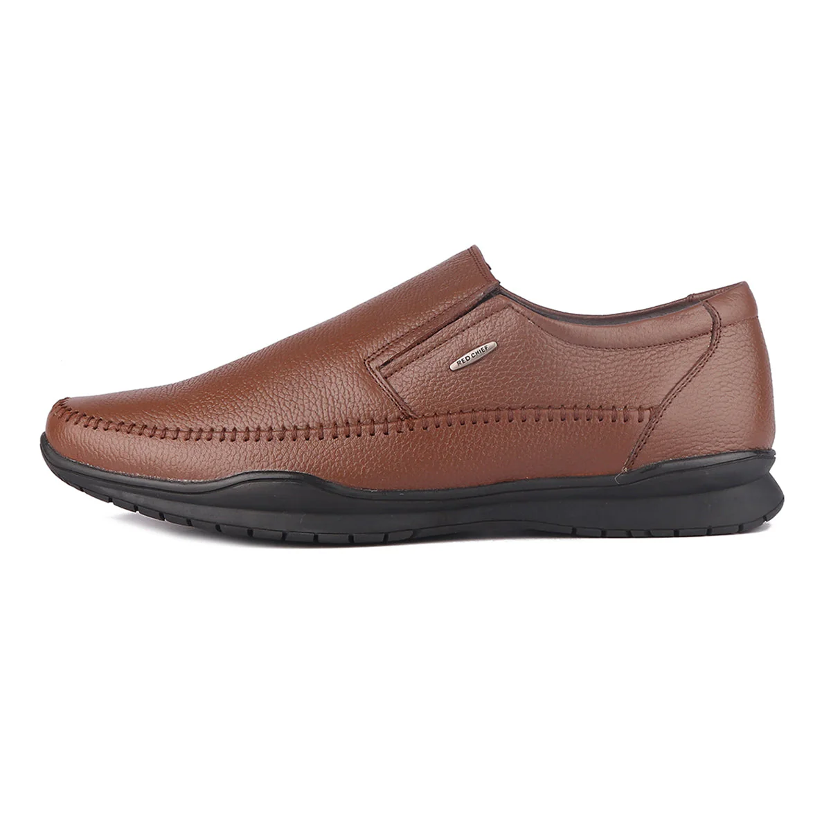 Red Chief Tan Formal Shoes for Men RC3836 006 - Image 3