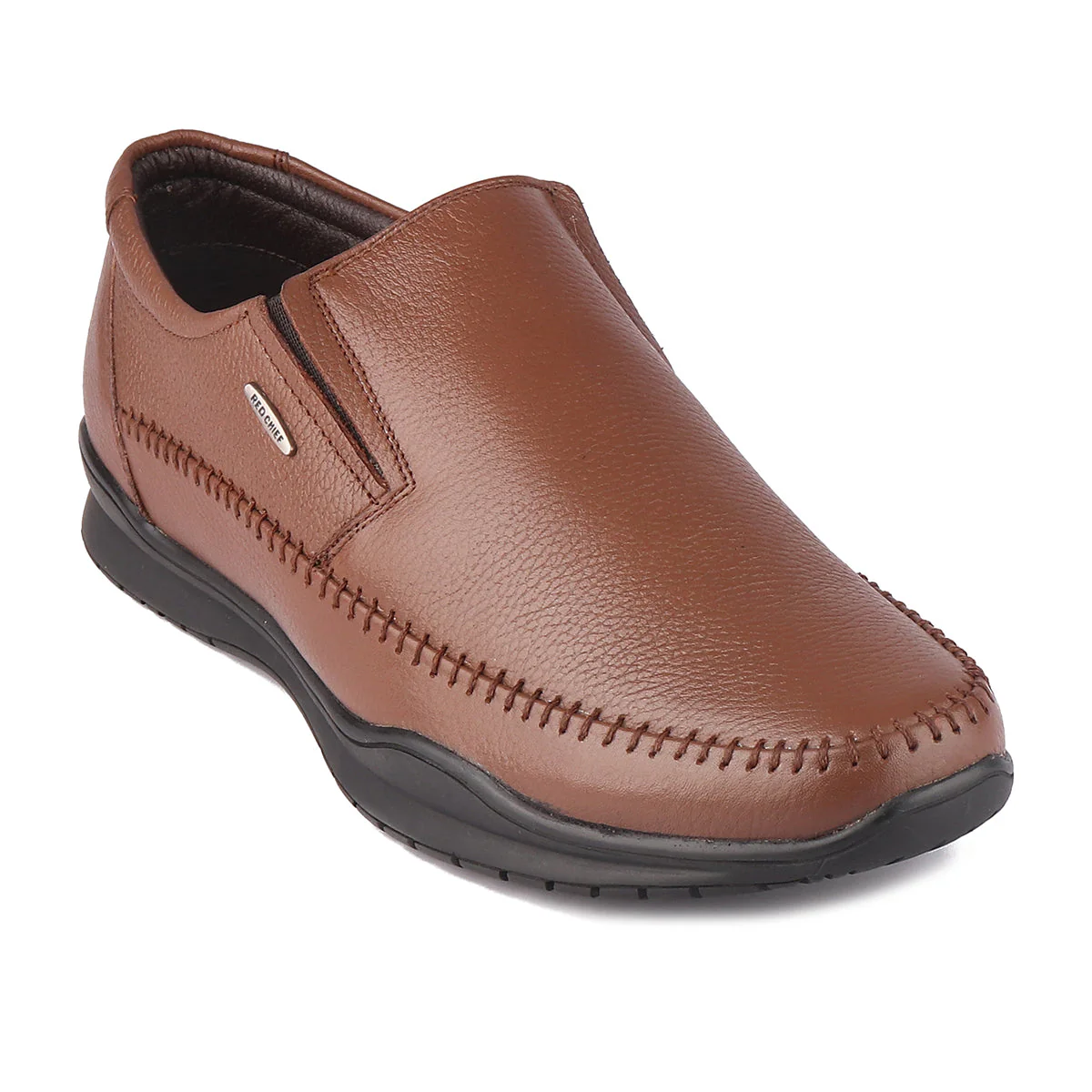 Red Chief Tan Formal Shoes for Men RC3836 006 - Image 6