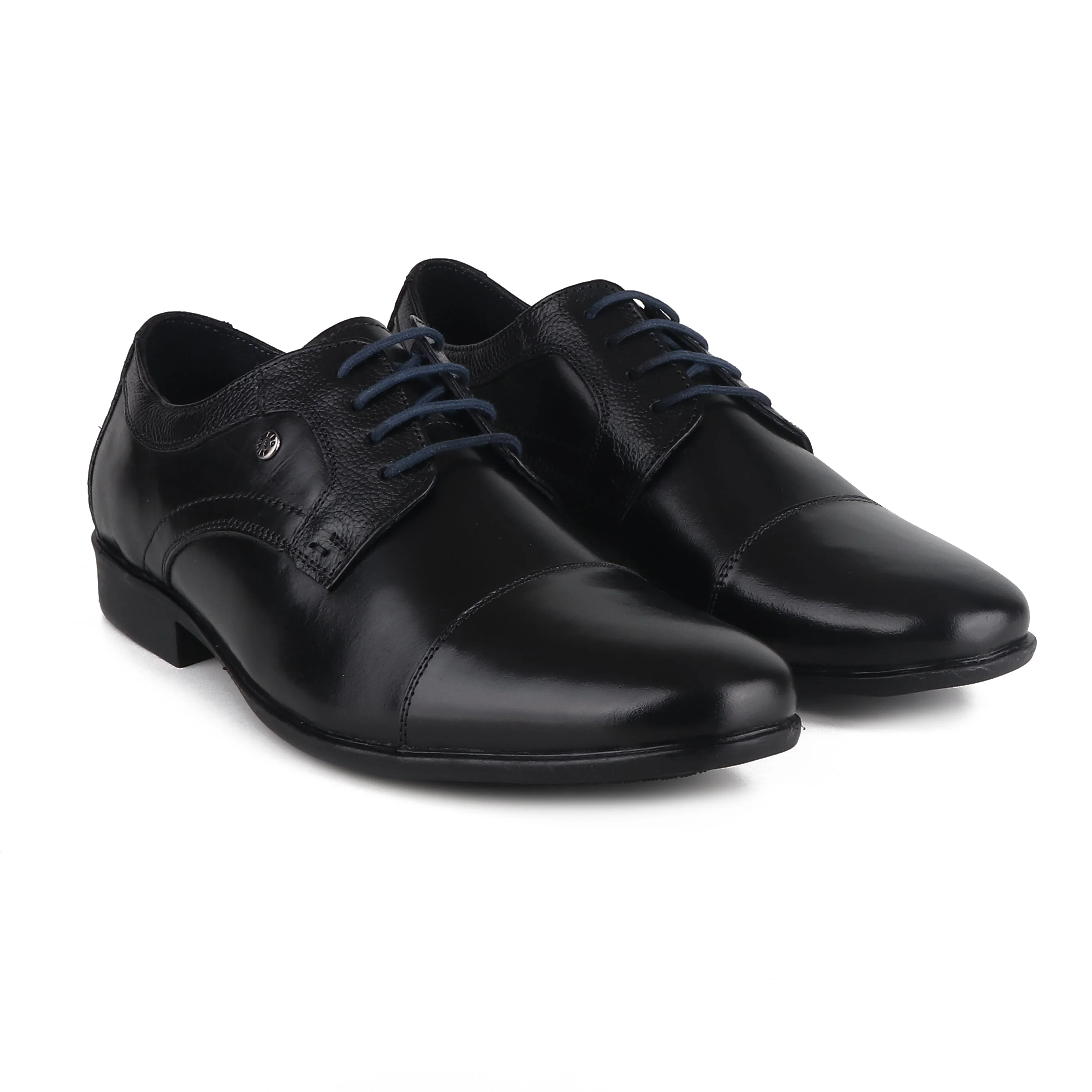 Red Chief Black Formal Shoes for Men RC3873 001 - Image 4