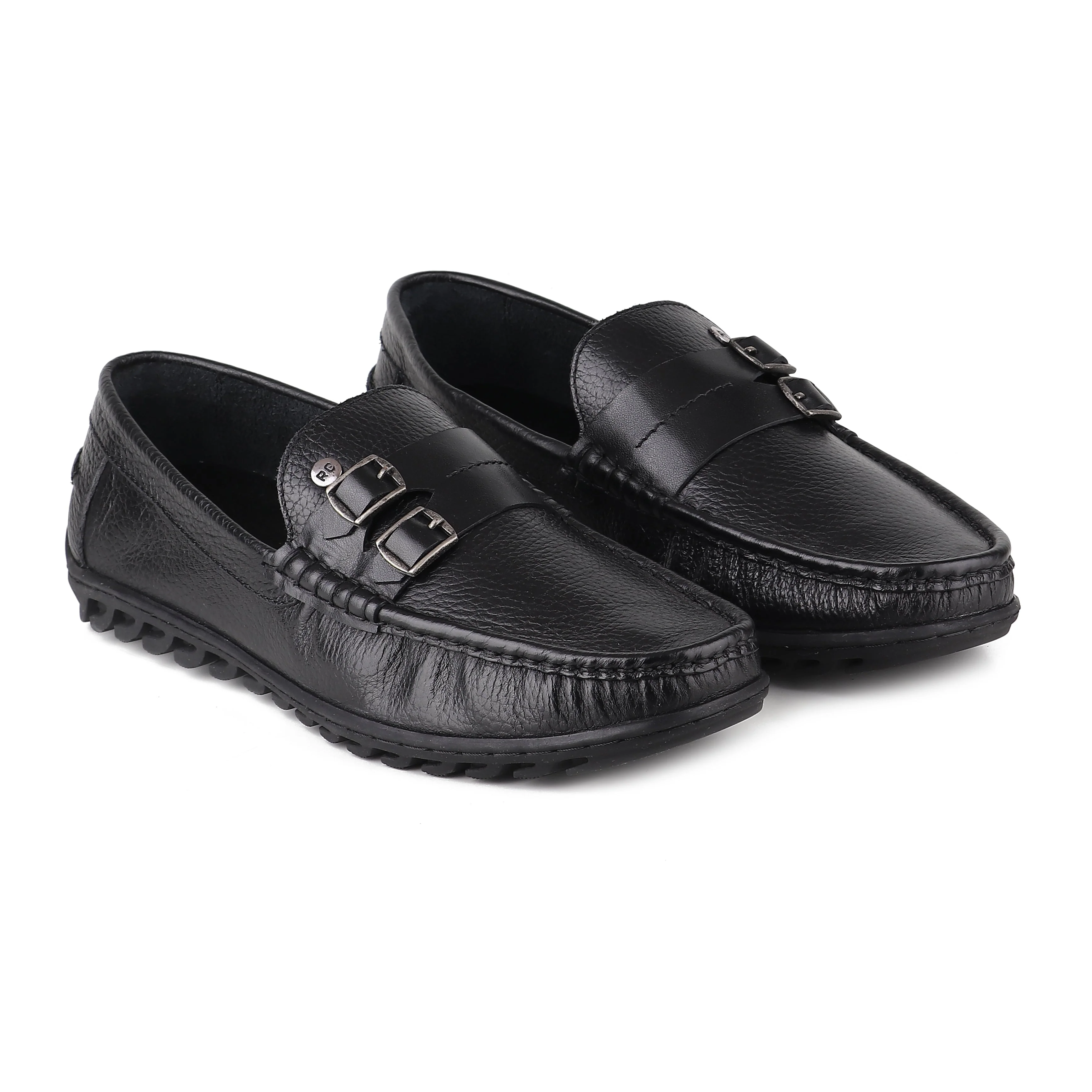 Red Chief Black Formal Loafer Shoes for Men RC3937 001 - Image 5