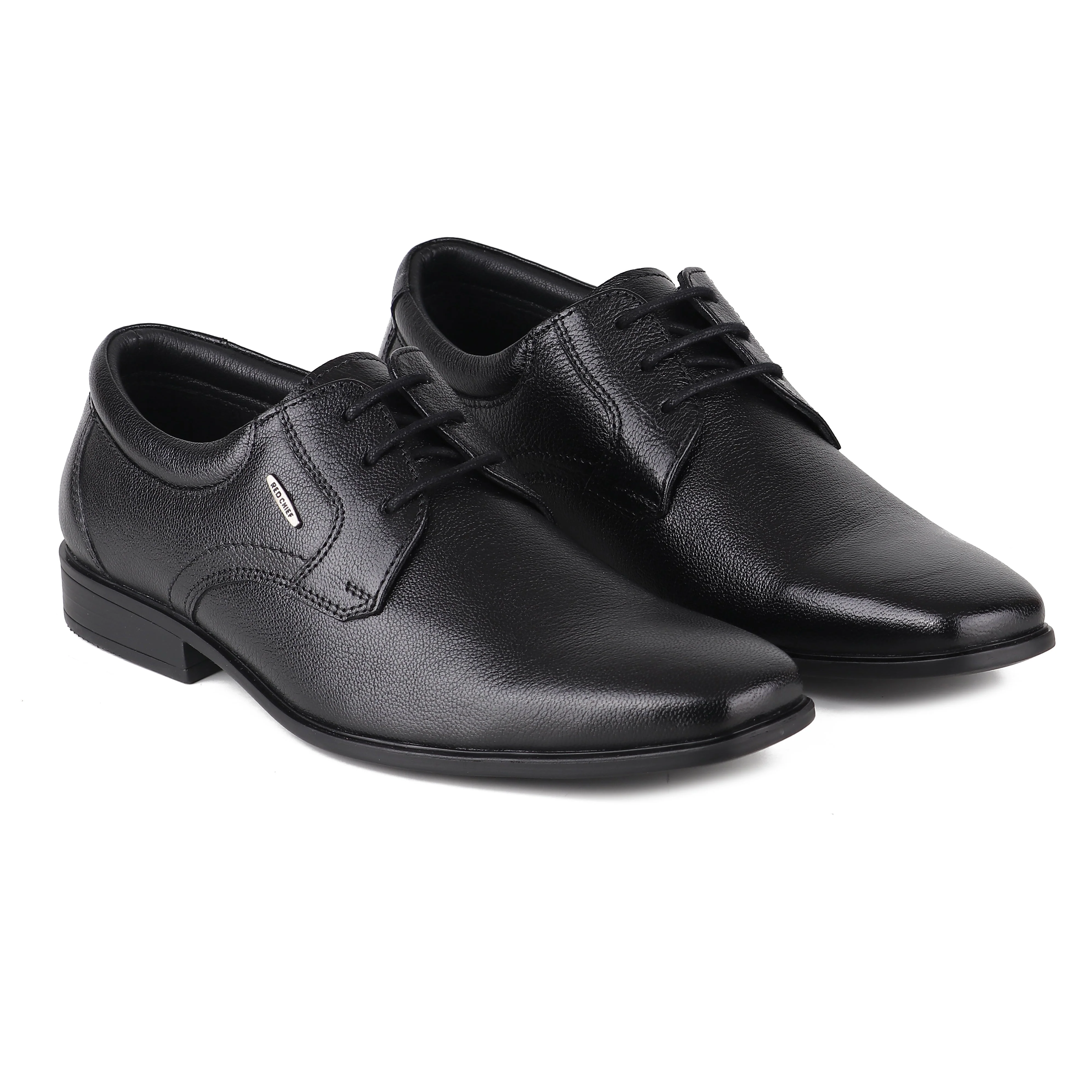 Red Chief Black Formal Shoes for Men RC3973LR 001 - Image 5