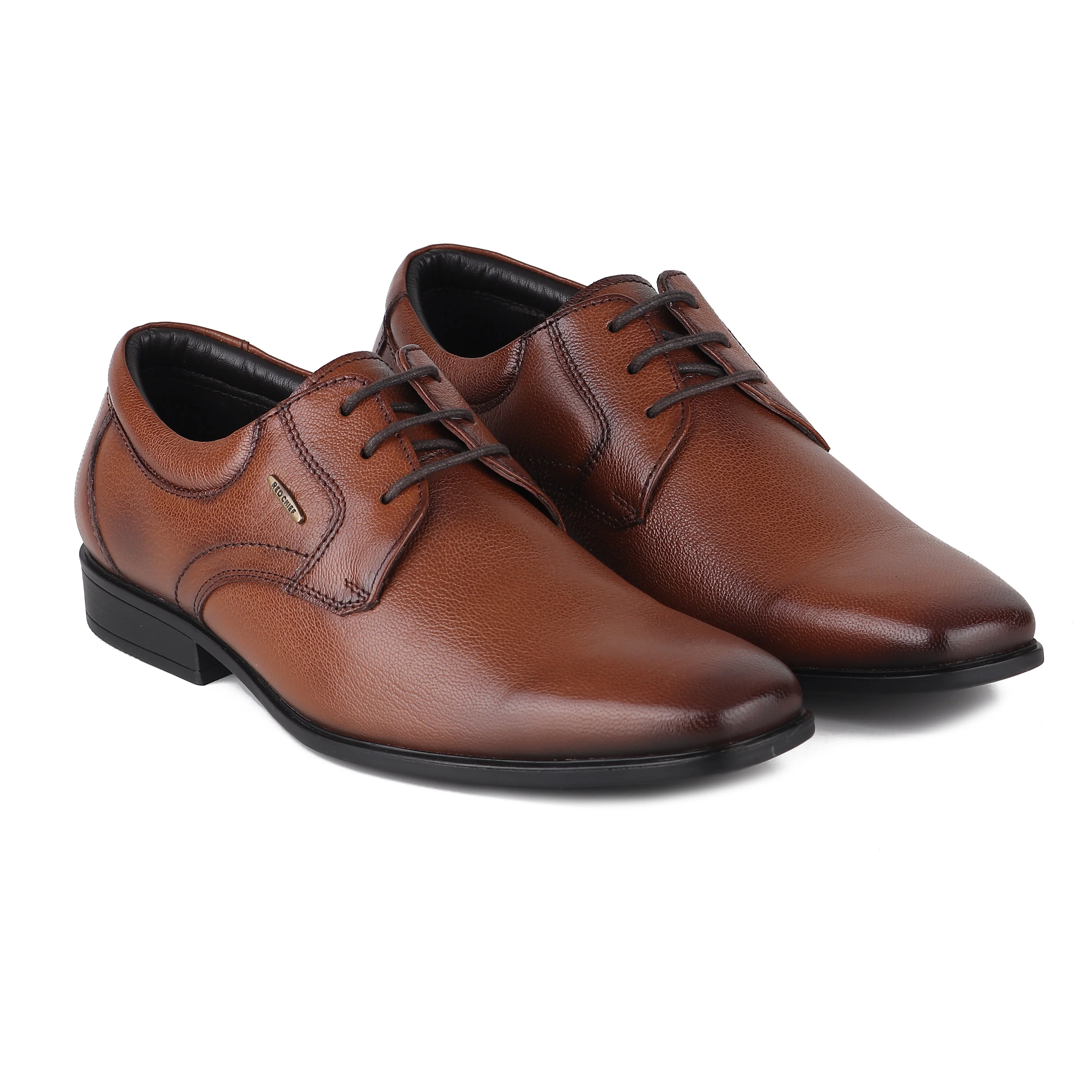 Red Chief Tan Formal Shoes for Men RC3973LR 006 - Image 5