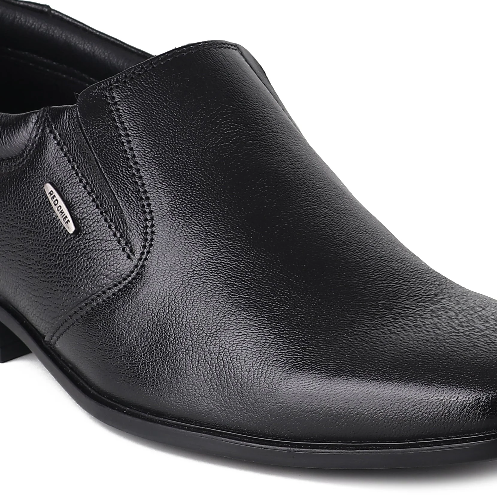 Red Chief Black Formal Shoes for Men RC3974LR 001 - Image 8