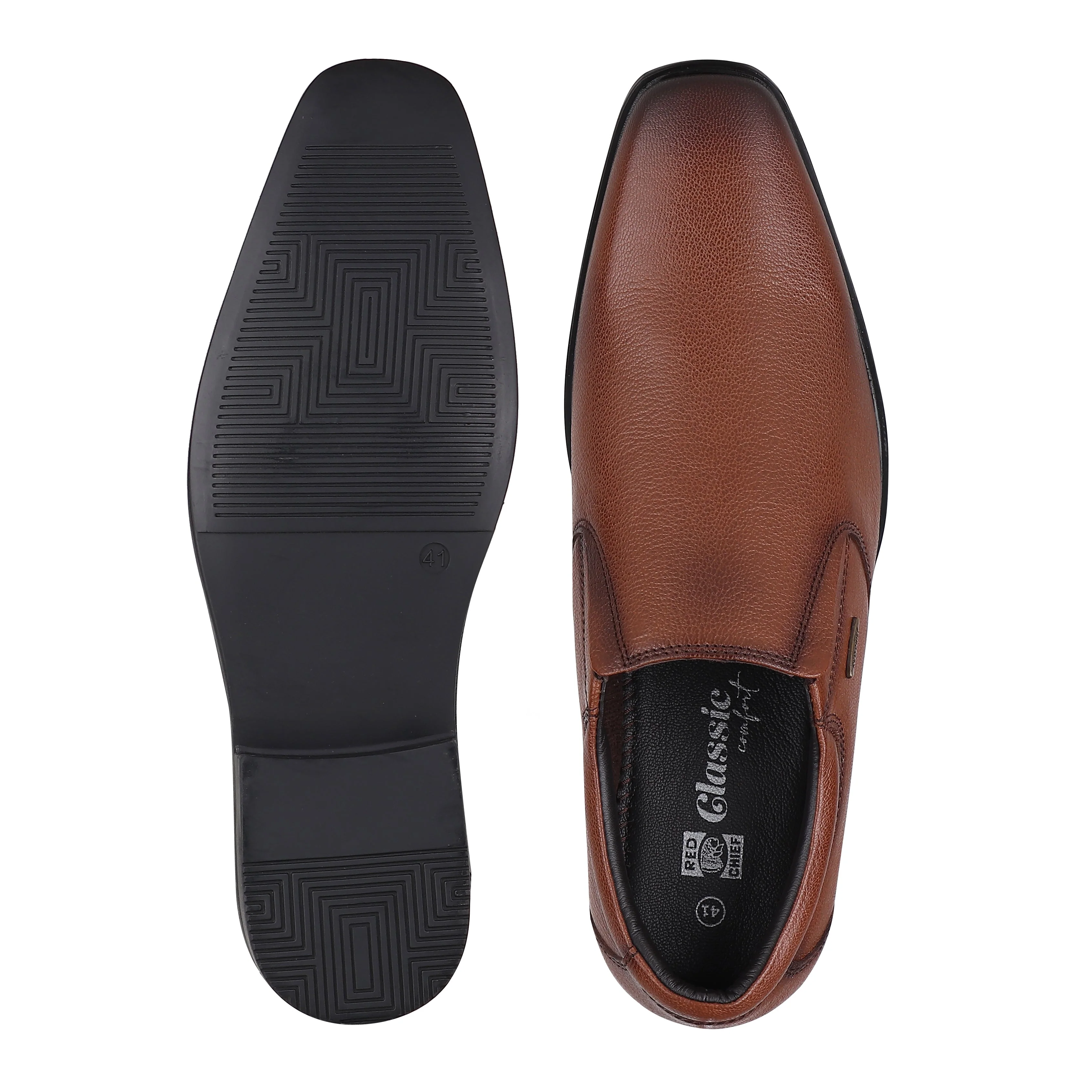 Red Chief Tan Formal Shoes for Men RC3974LR 006 - Image 5