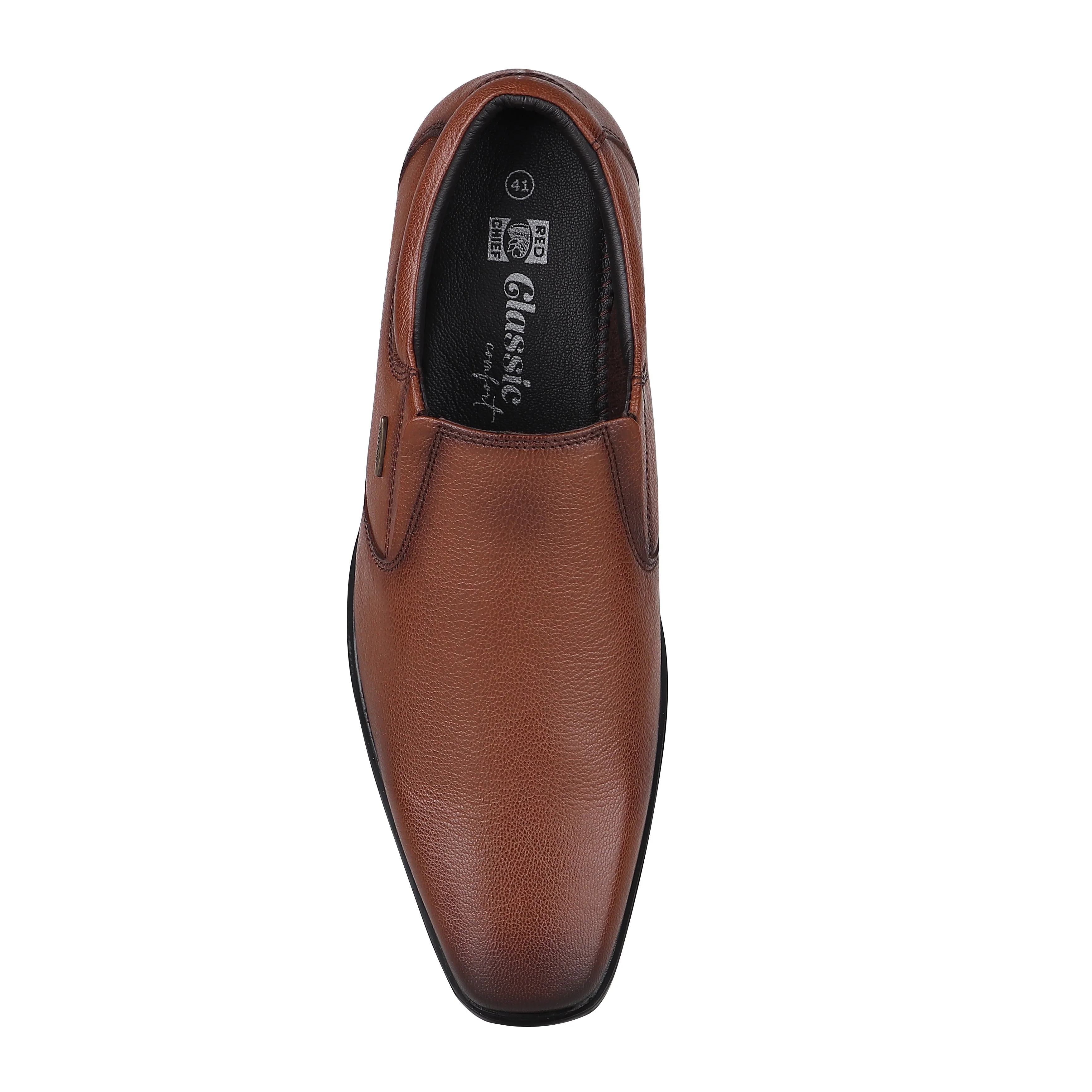 Red Chief Tan Formal Shoes for Men RC3974LR 006 - Image 7