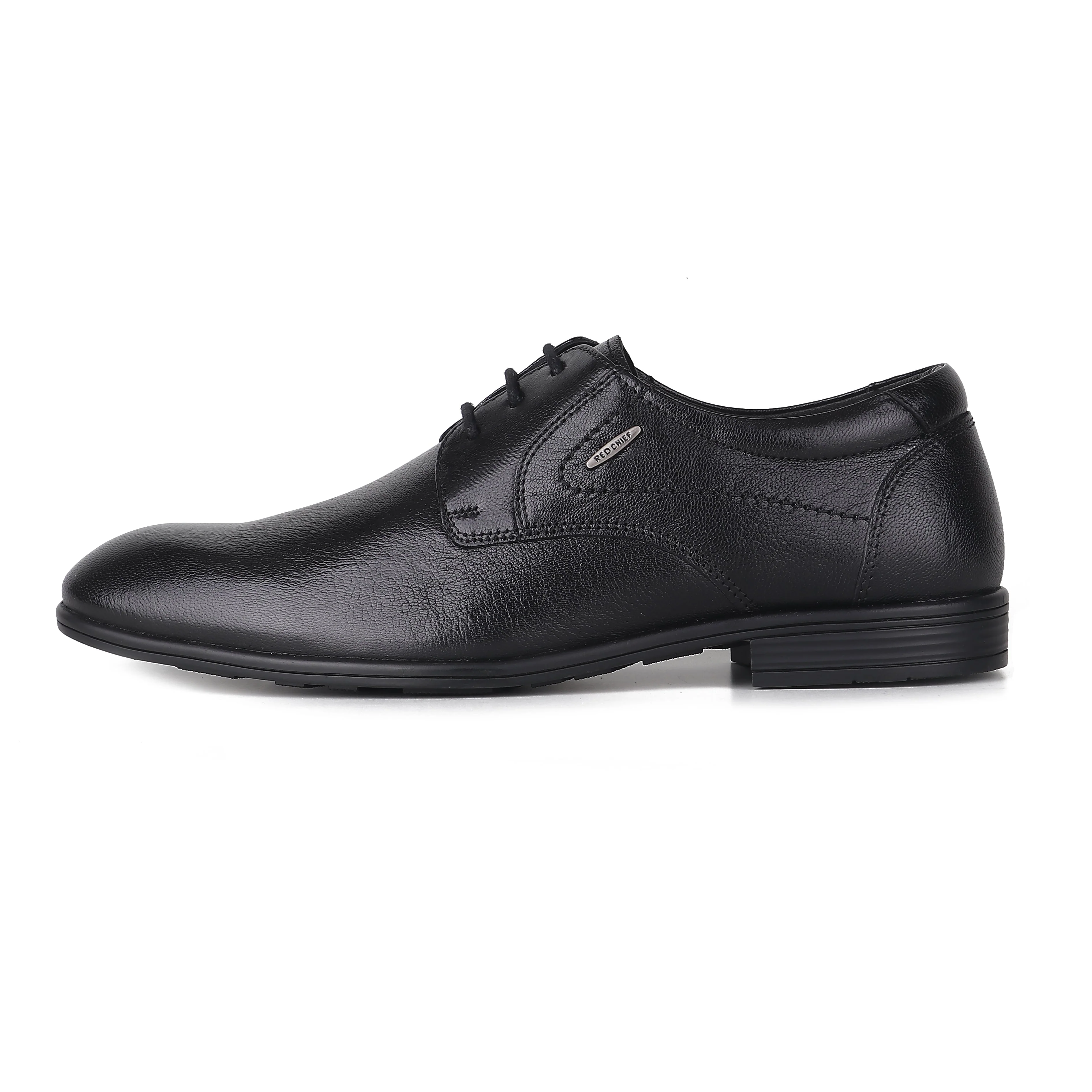 Red Chief Black Formal Shoes for Men RC3976LR 001 - Image 4