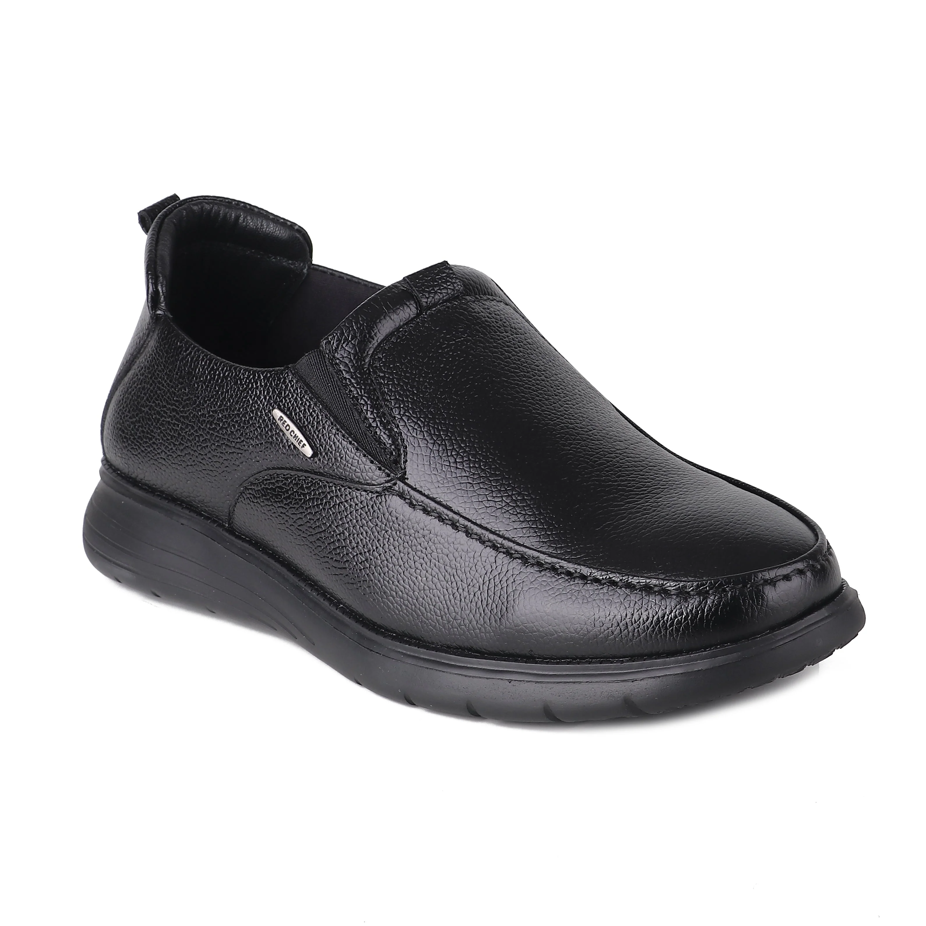 Red Chief Black Formal Shoes for Men RC3977LR 001 - Image 7
