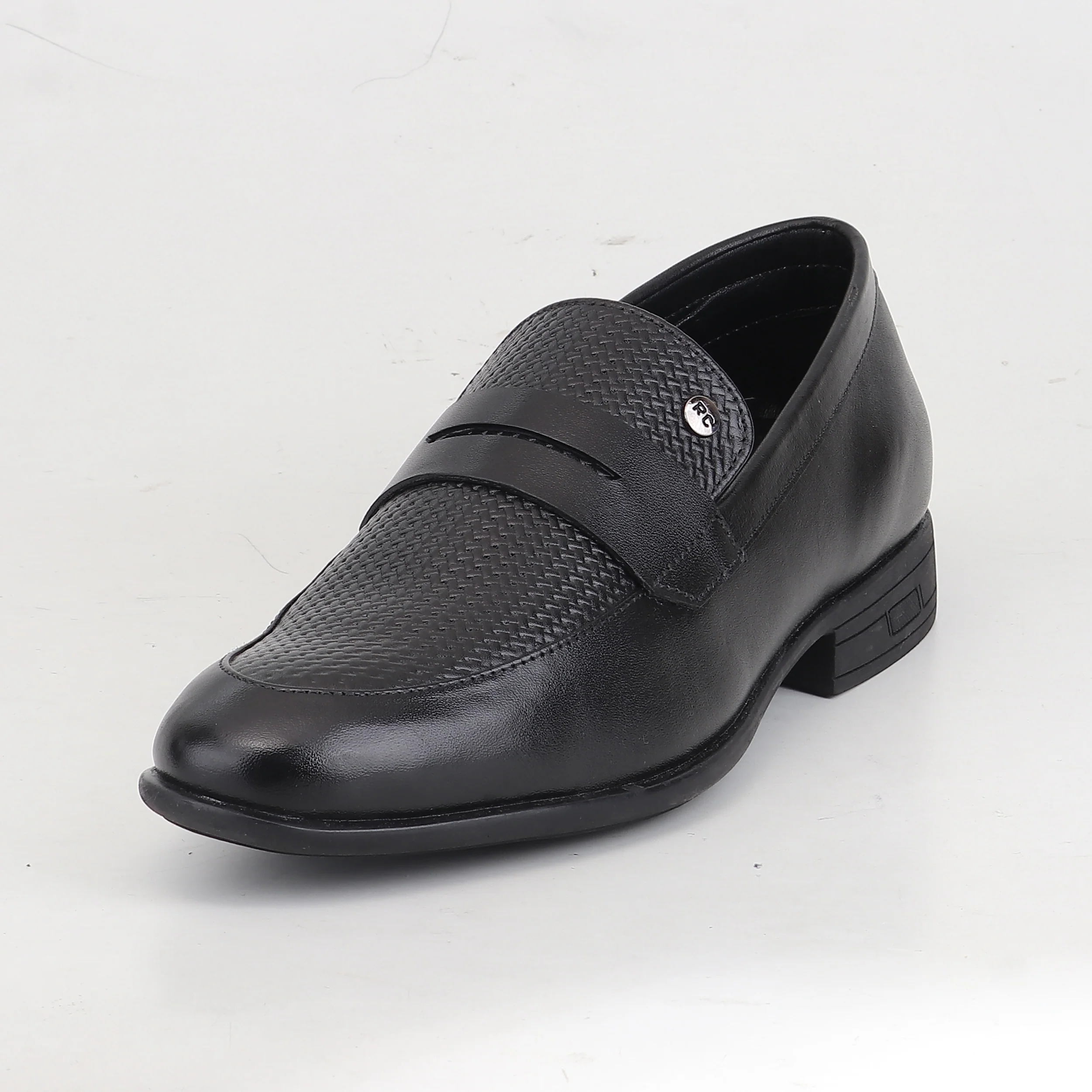 Red Chief Black Formal Shoes for Men RC4027 001 - Image 6