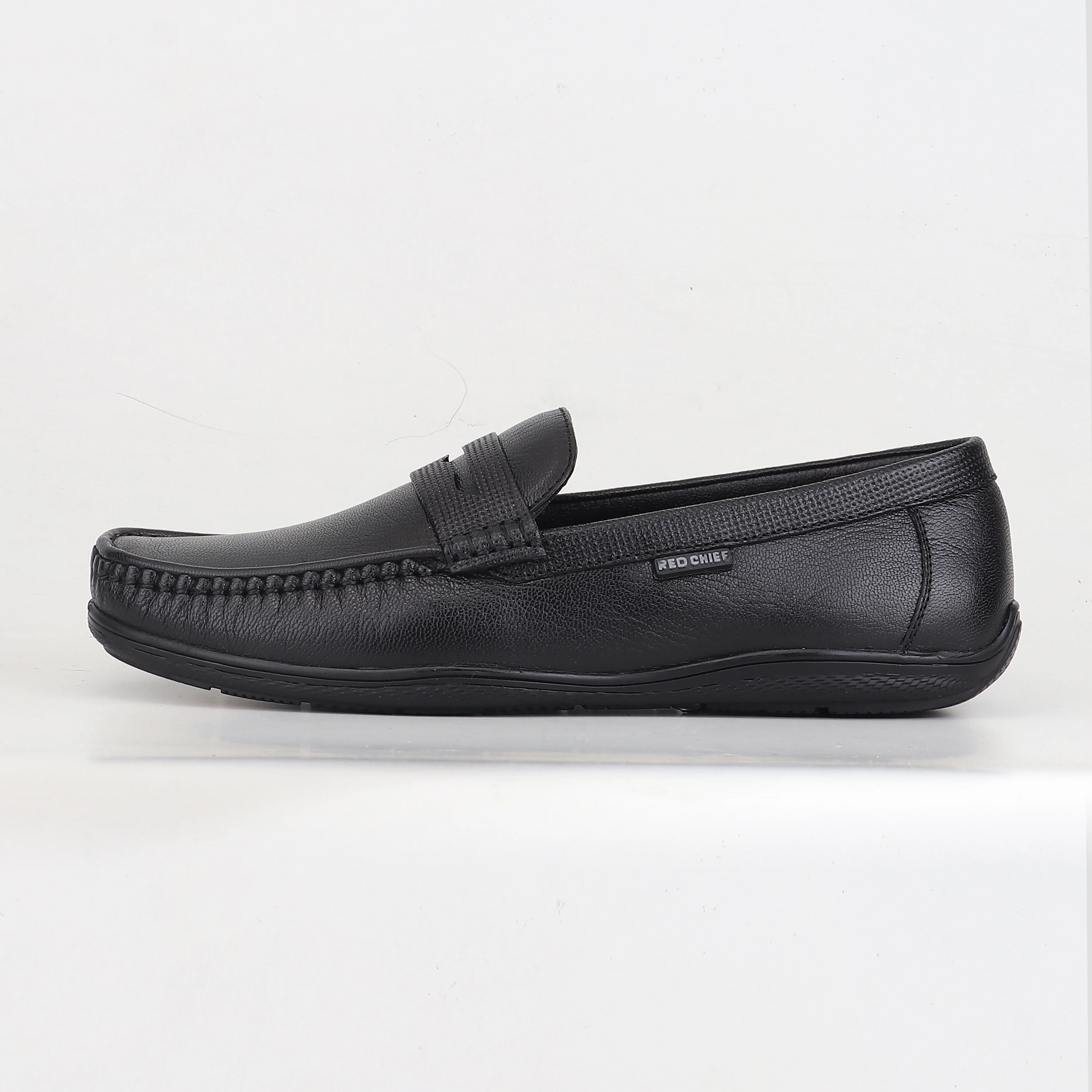 Red Chief Black Formal Shoes for Men RC4033 001 - Image 2