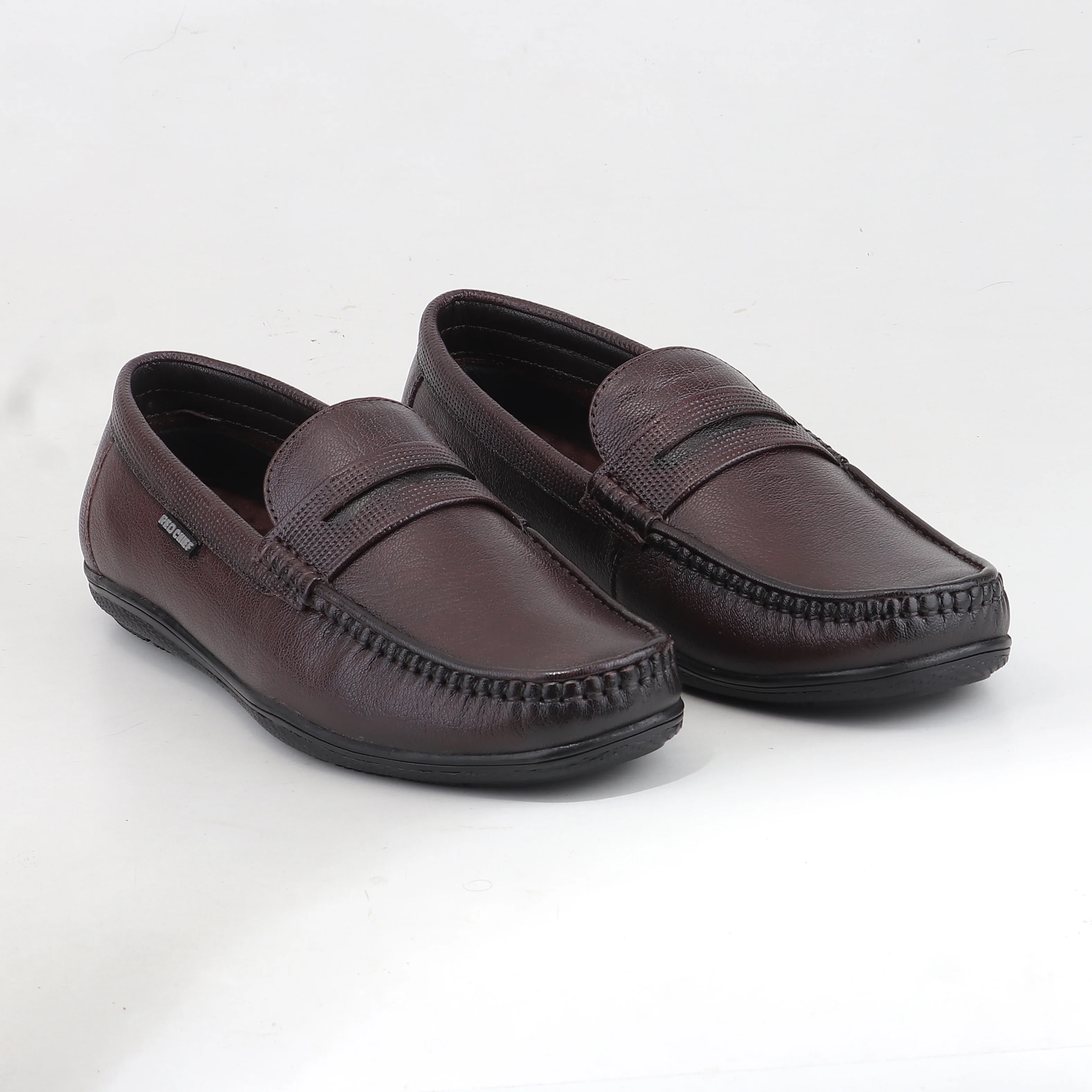 Red Chief Bordo Brown Formal Shoes for Men RC4033 B003 - Image 3