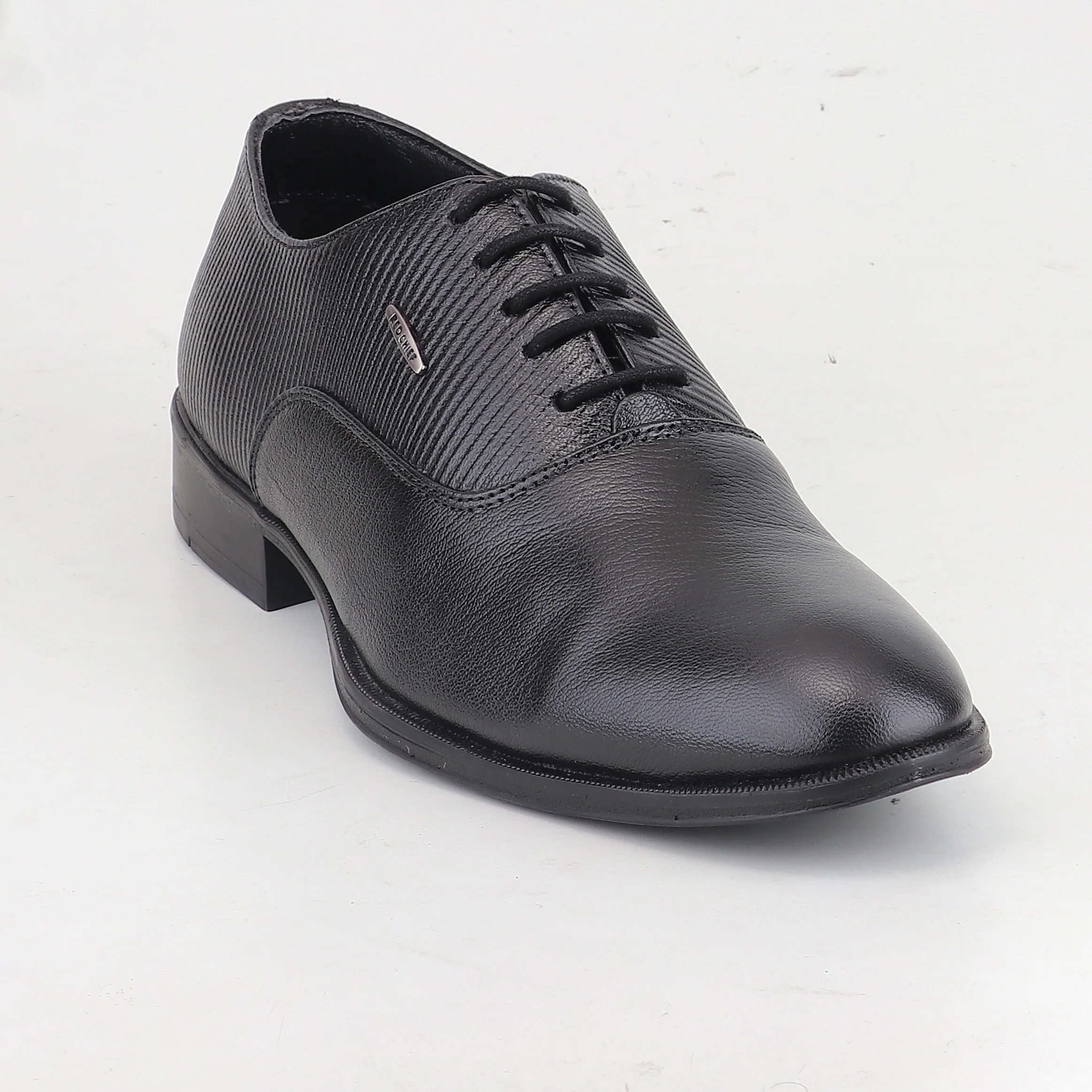 Red Chief Black Formal Shoes for Men RC4037 001 - Image 3