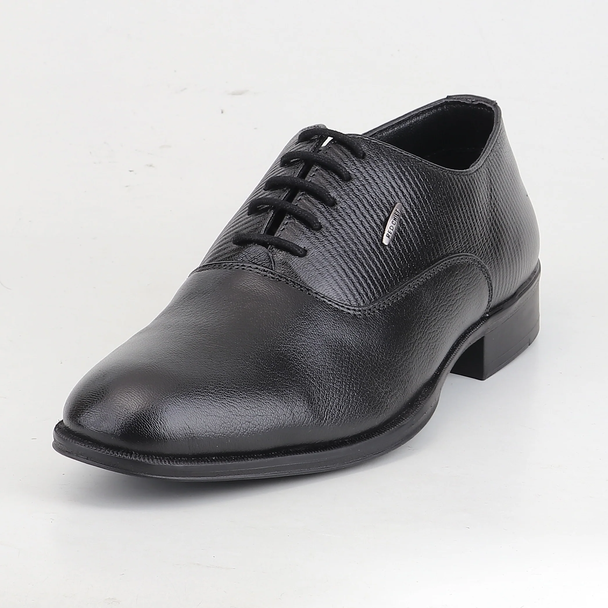 Red Chief Black Formal Shoes for Men RC4037 001 - Image 6