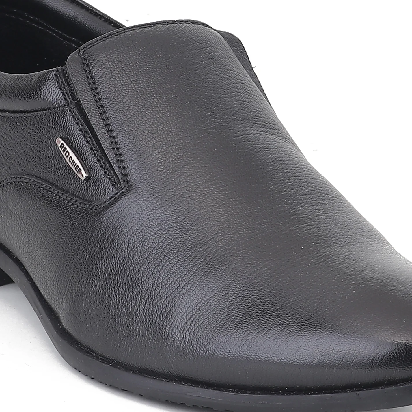 Red Chief Black Formal Shoes for Men RC4050LR 001 - Image 6
