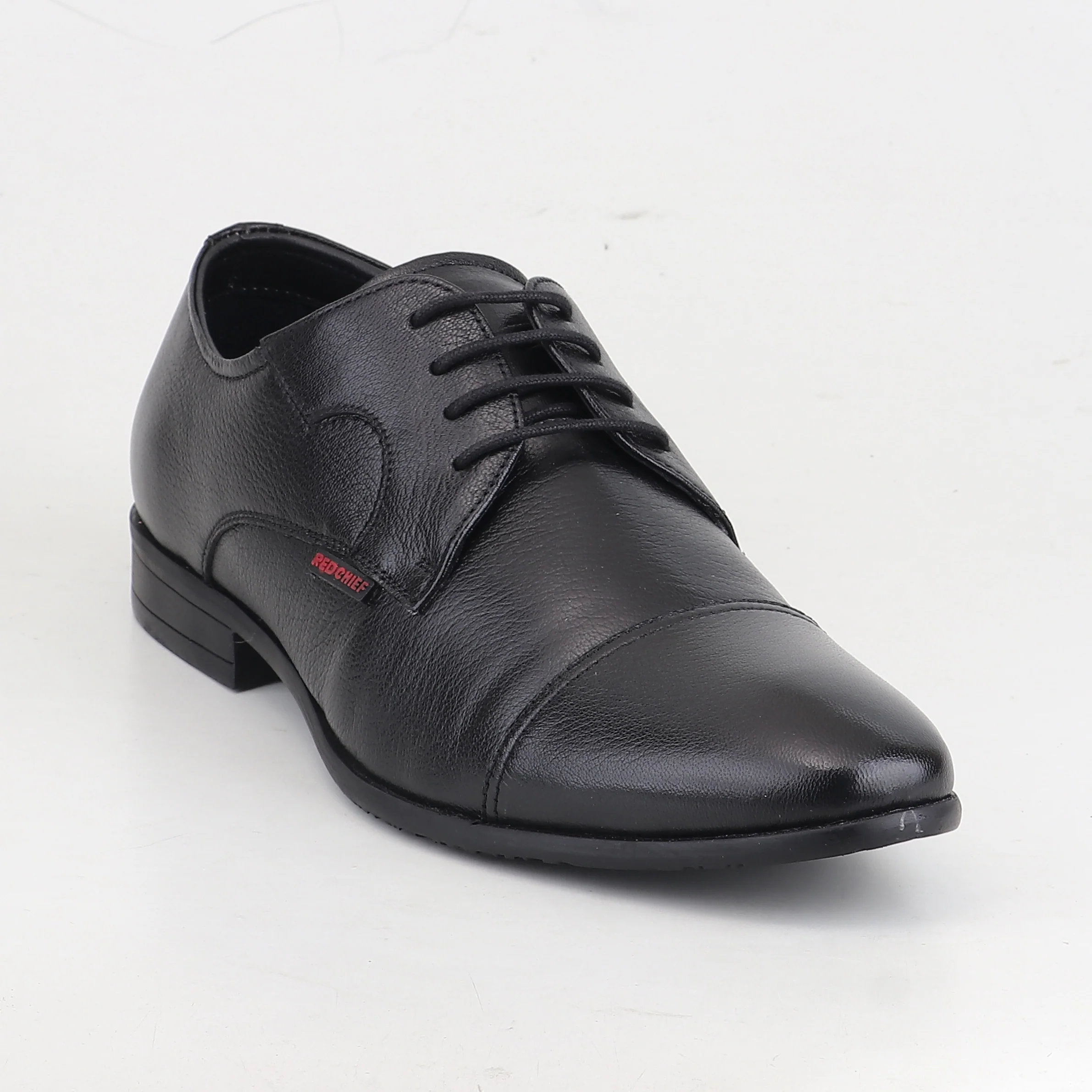 Red Chief Black Formal Shoes for Men RC4052LR 001 - Image 3