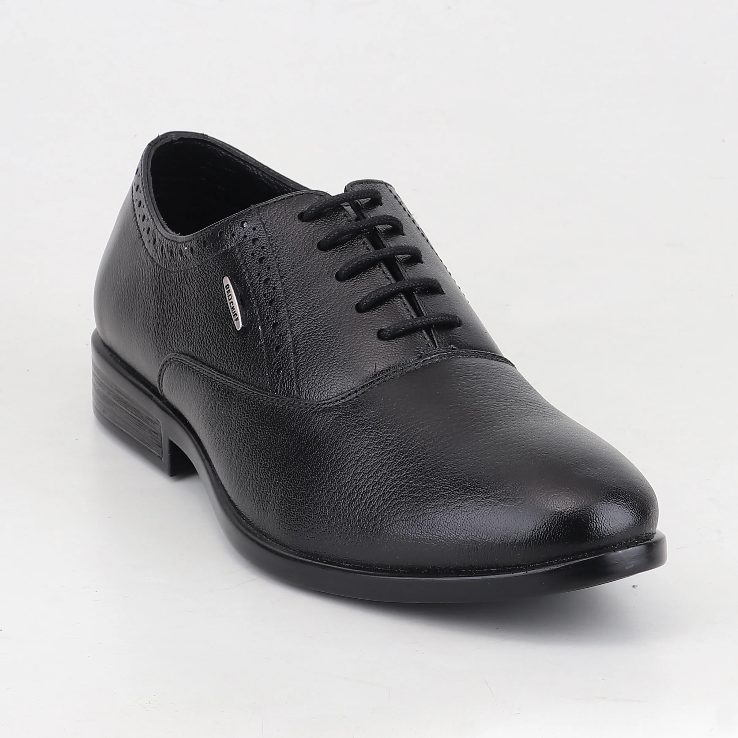 Red Chief Black Formal Oxford Shoes for Men RC4054LR 001 - Image 2